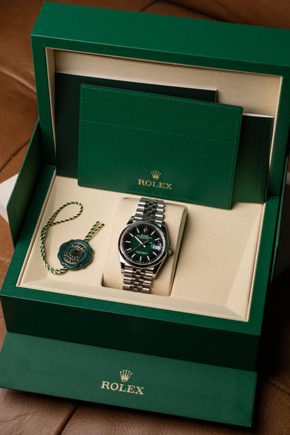 2026 Rolex Datejust 36 Green Ombre 126200 — photo 10