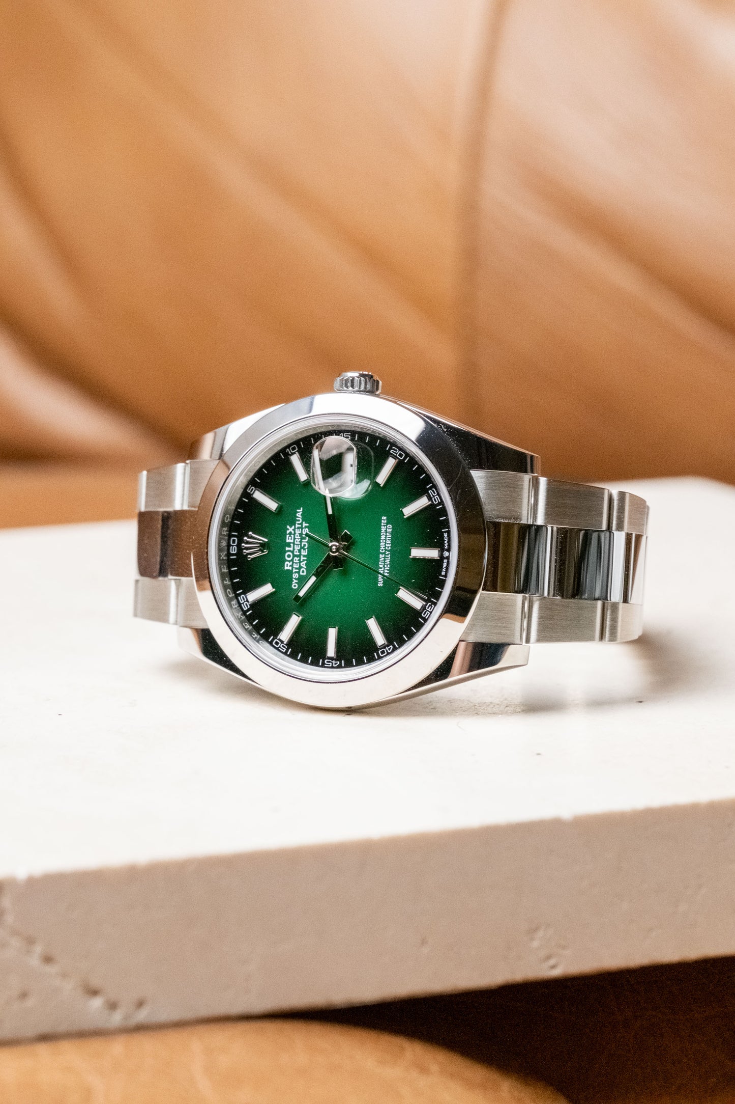 2026 Rolex Datejust 41 Green Ombre 126300 — photo 16