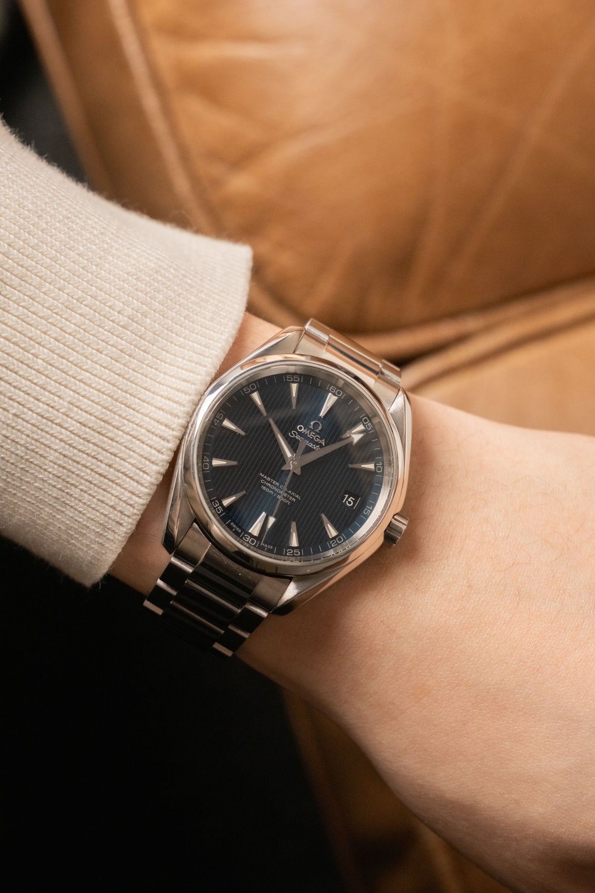 2023 Omega Aqua Terra "Blue Teak" Ref. 231.10.42.21.03.003 — photo 9