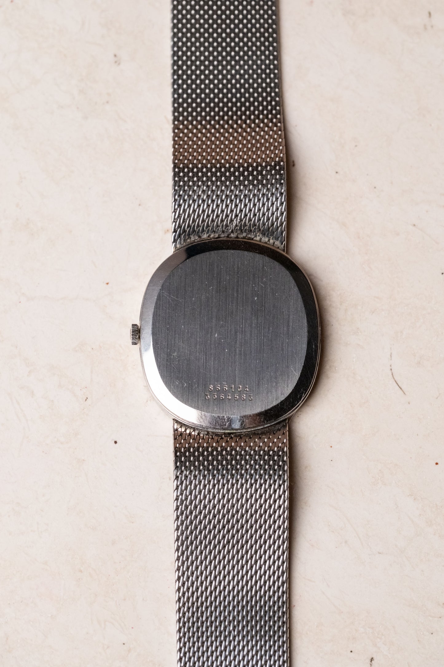 Universal Geneve White Shadow Blue Dial Automatic Micro Rotor 866104 — photo 12