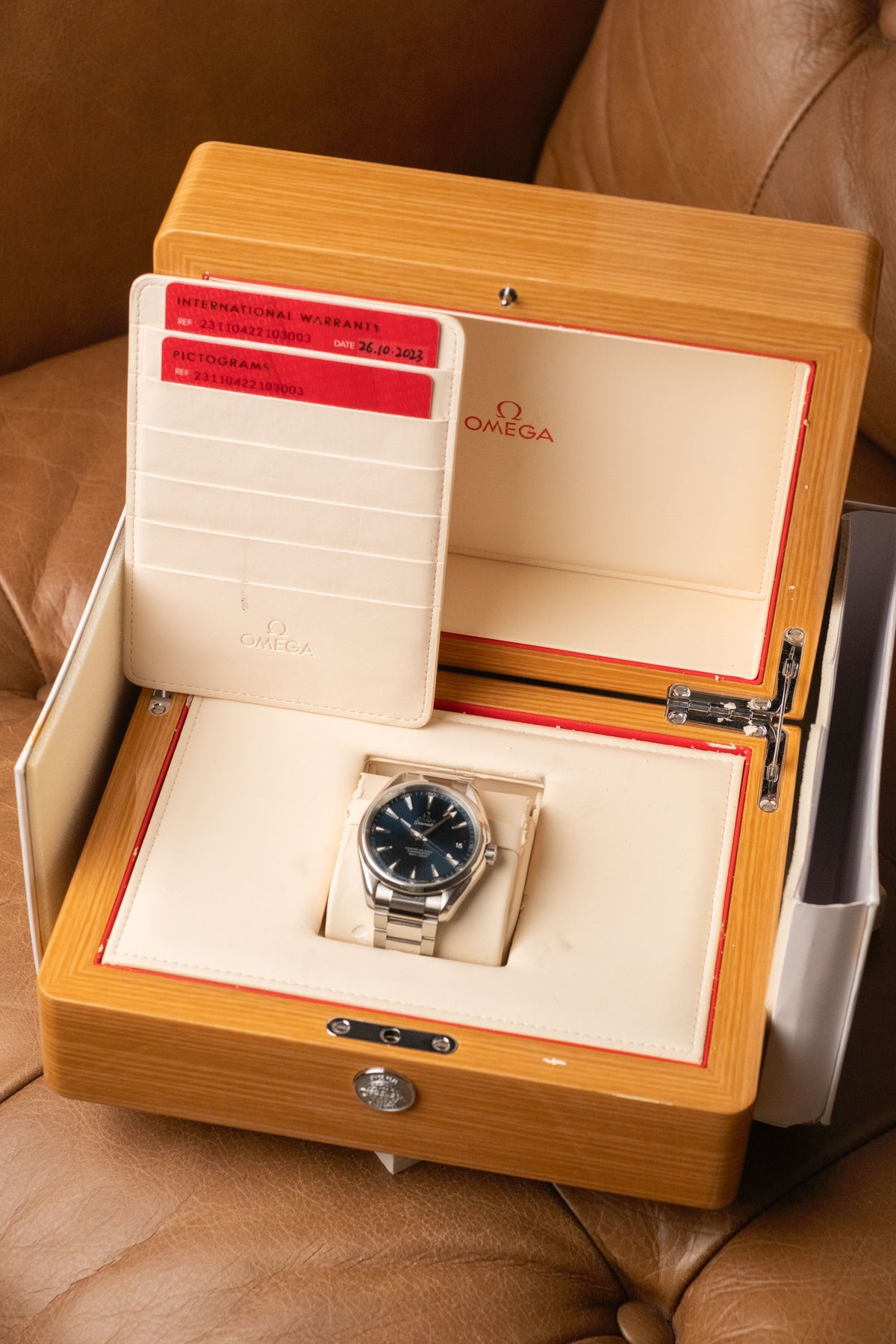 2023 Omega Aqua Terra "Blue Teak" Ref. 231.10.42.21.03.003 — photo 16