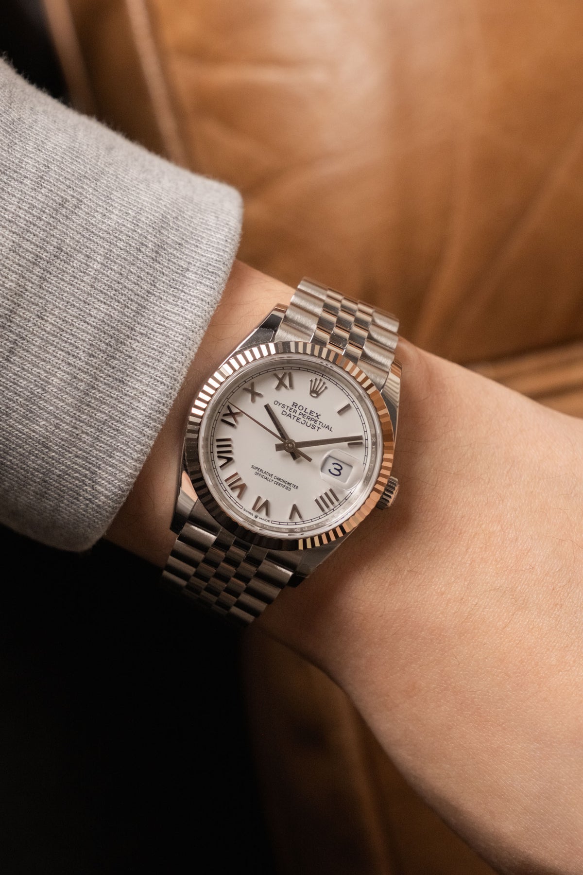 2026 Rolex Datejust 36 White Roman Ref. 126234 — photo 8