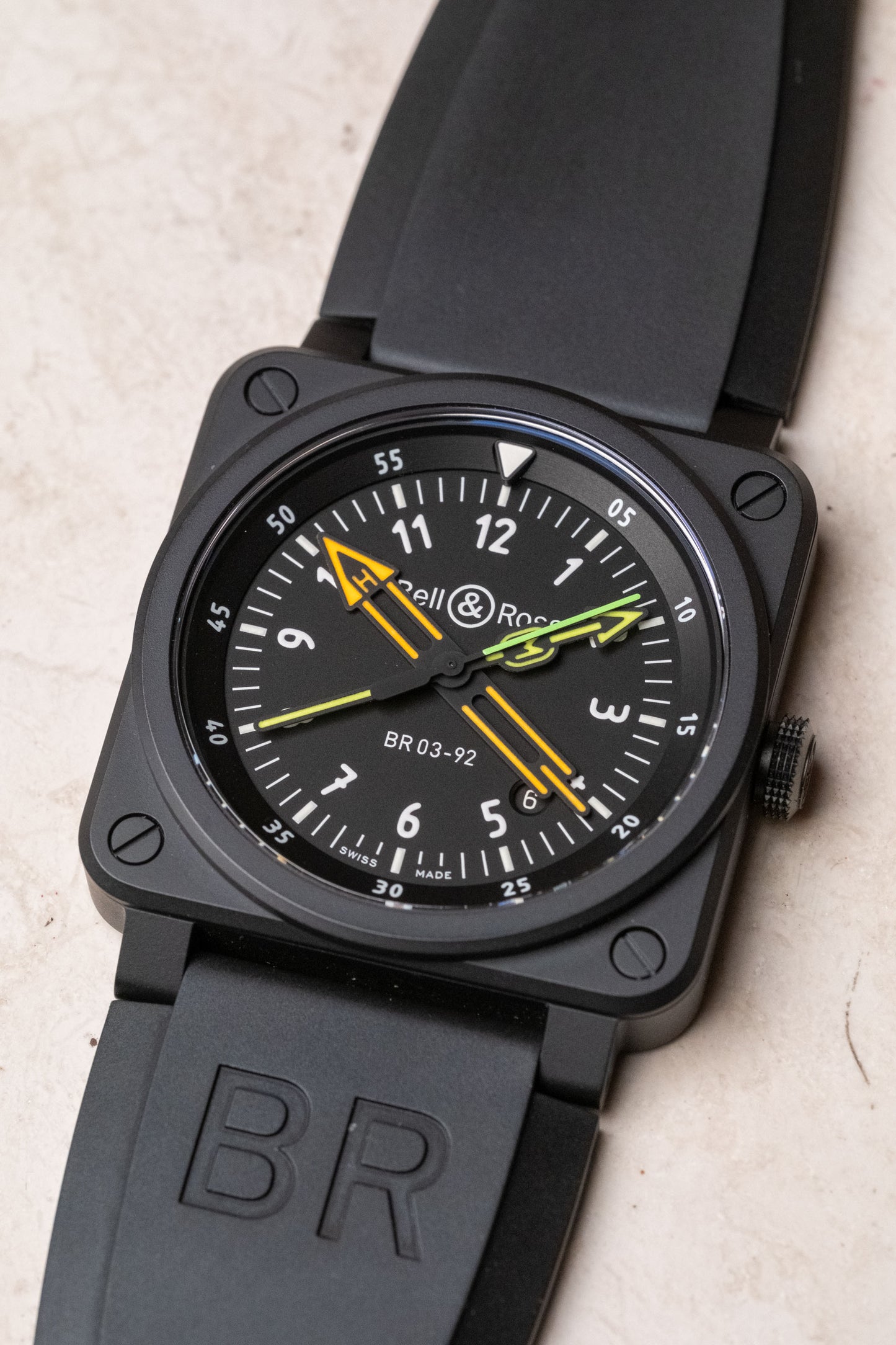 2022 Bell & Ross BR03-92 Radiocompass Limited Edition BR0392-RCO-CE/SRB — photo 8