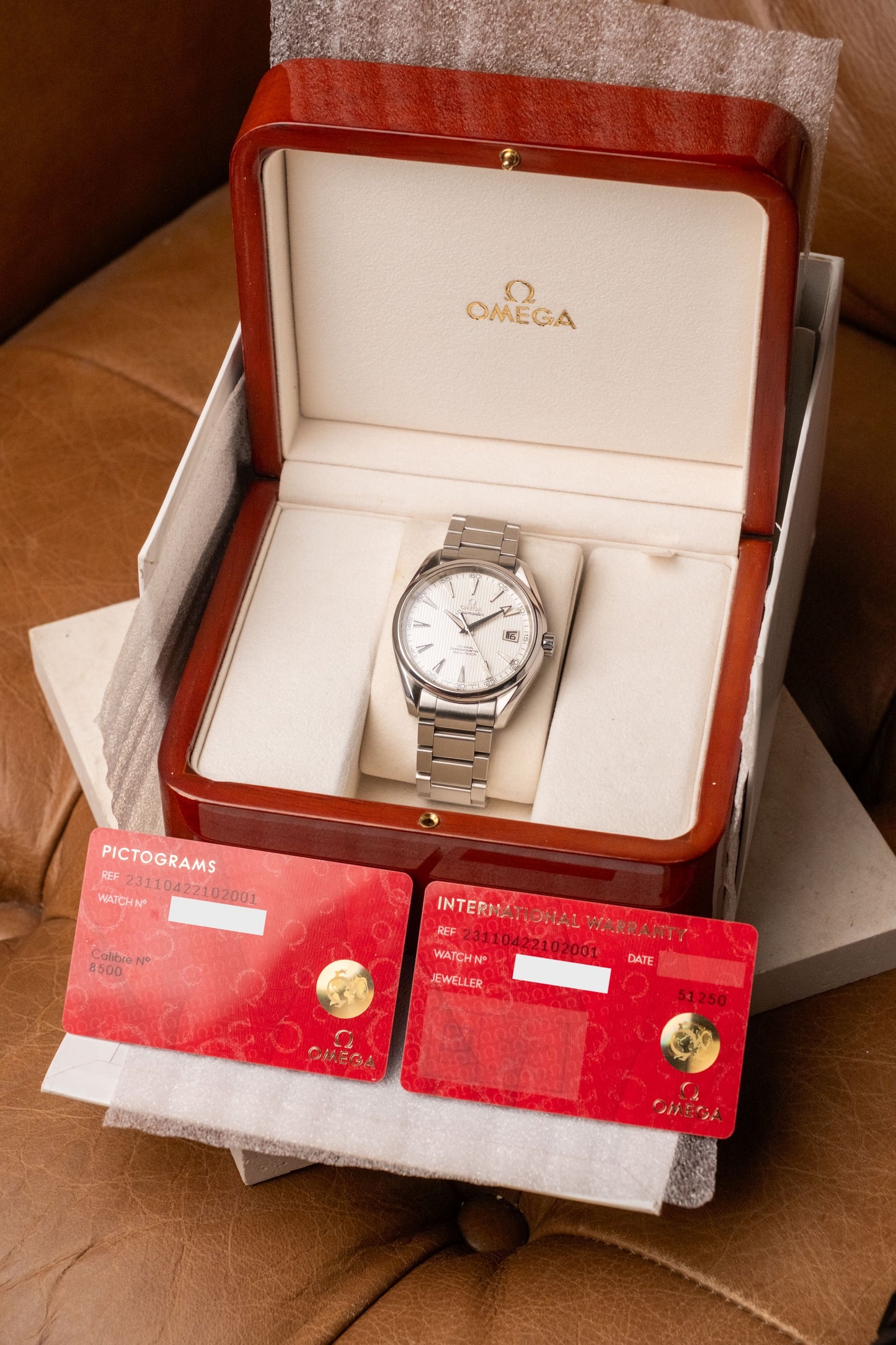 Omega Aqua Terra Silver Teak 231.10.42.21.02.001 — photo 14