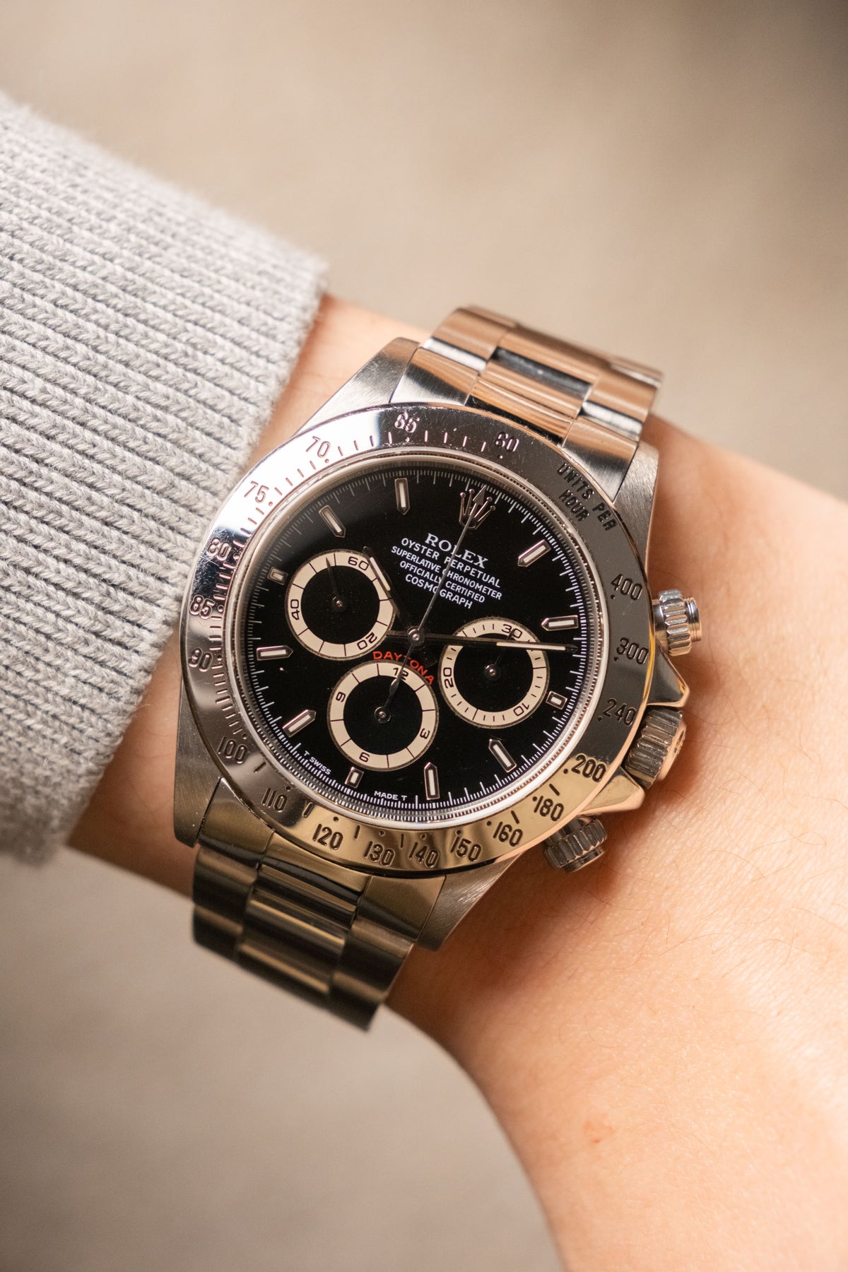 1995 Rolex Daytona Zenith Patrizzi Dial 16520 — photo 28