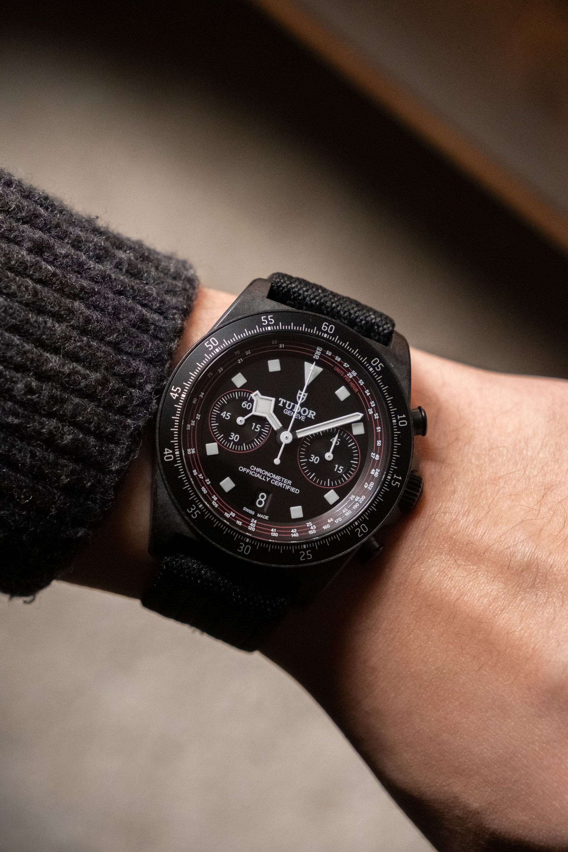 2024 Tudor Pelagos FXD Chrono Cycling Edition 43mm Ref. M25827KN-0001 on wrist - Wristory