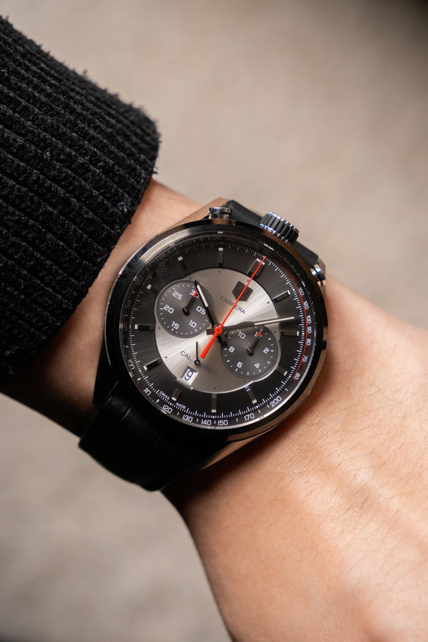 2013 TAG Heuer Carrera Calibre 1887 Bullhead 45mm Ref. CAR2C11