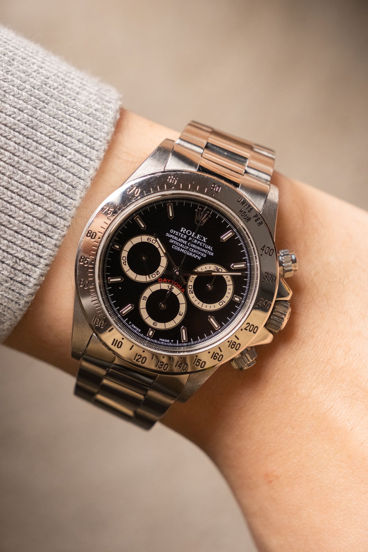 1995 Rolex Daytona Zenith Patrizzi Dial 16520 — photo 18