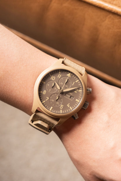 2020 IWC Schaffhausen Pilot Chronograph Top Gun Edition 'Mojave Desert' IW3891-03 — photo 9