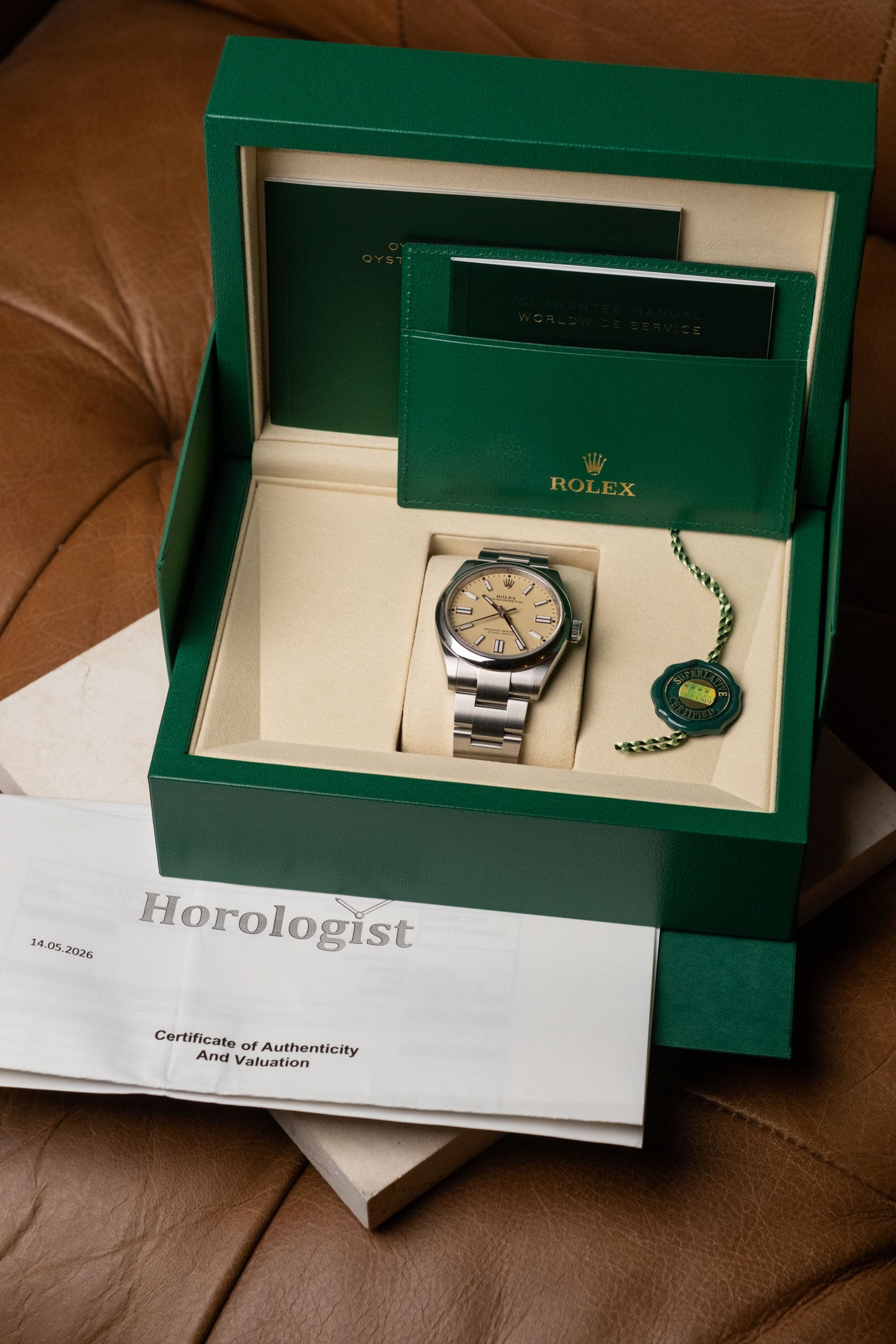 2026 Rolex Oyster Perpetual 41 Beige 134300 — photo 5