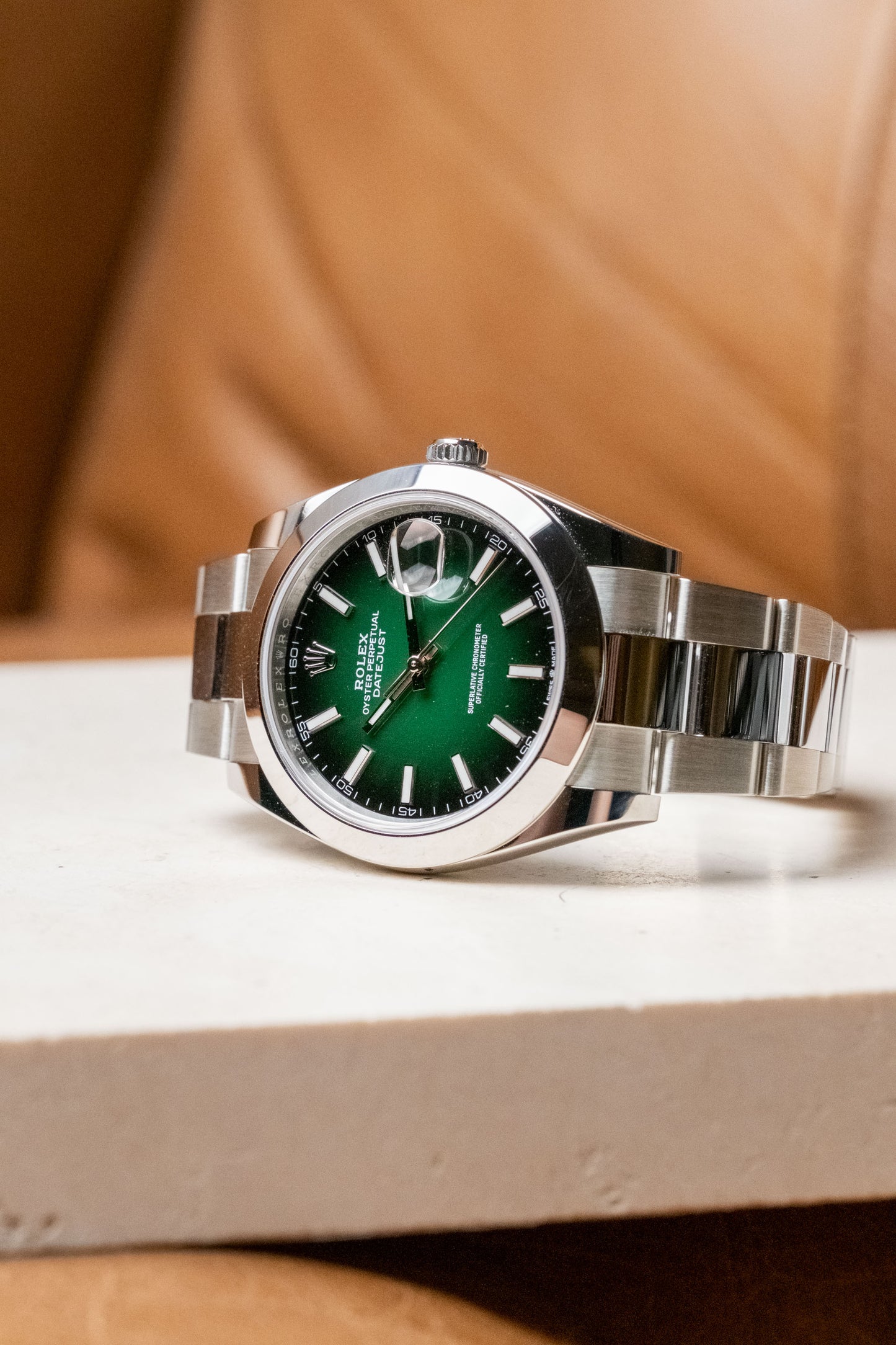 2026 Rolex Datejust 41 Green Ombre 126300 — photo 14