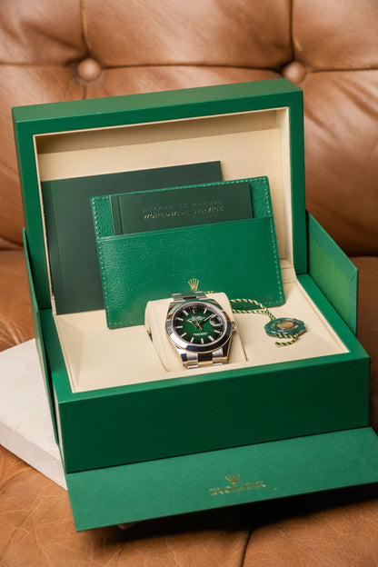 2026 Rolex Datejust 41 Green Ombre 126300 — photo 6