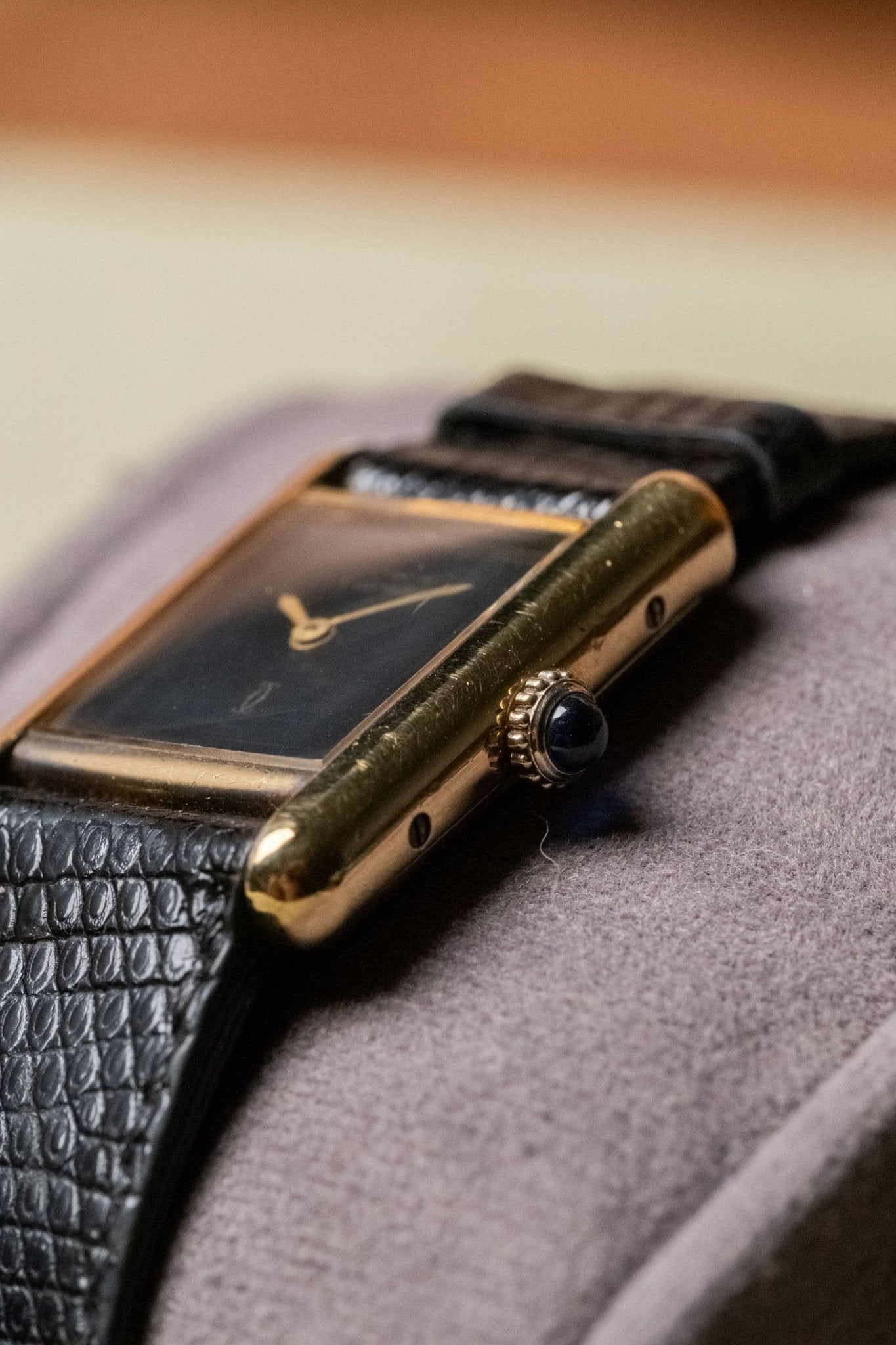 Cartier Must de Tank Vermeil 2413 - Wrist Story Pty Ltd