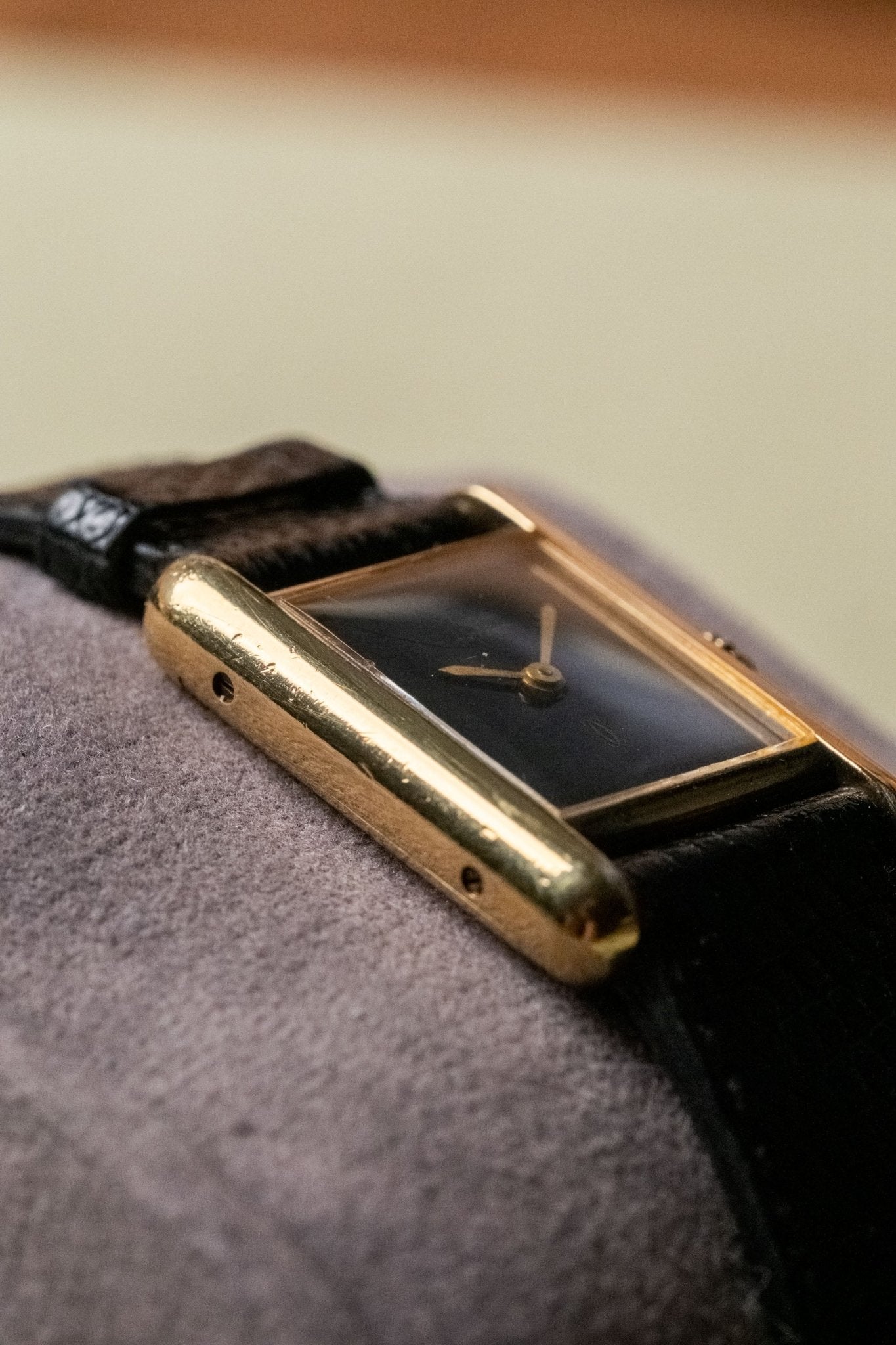 Cartier Must de Tank Vermeil 2413 - Wrist Story Pty Ltd
