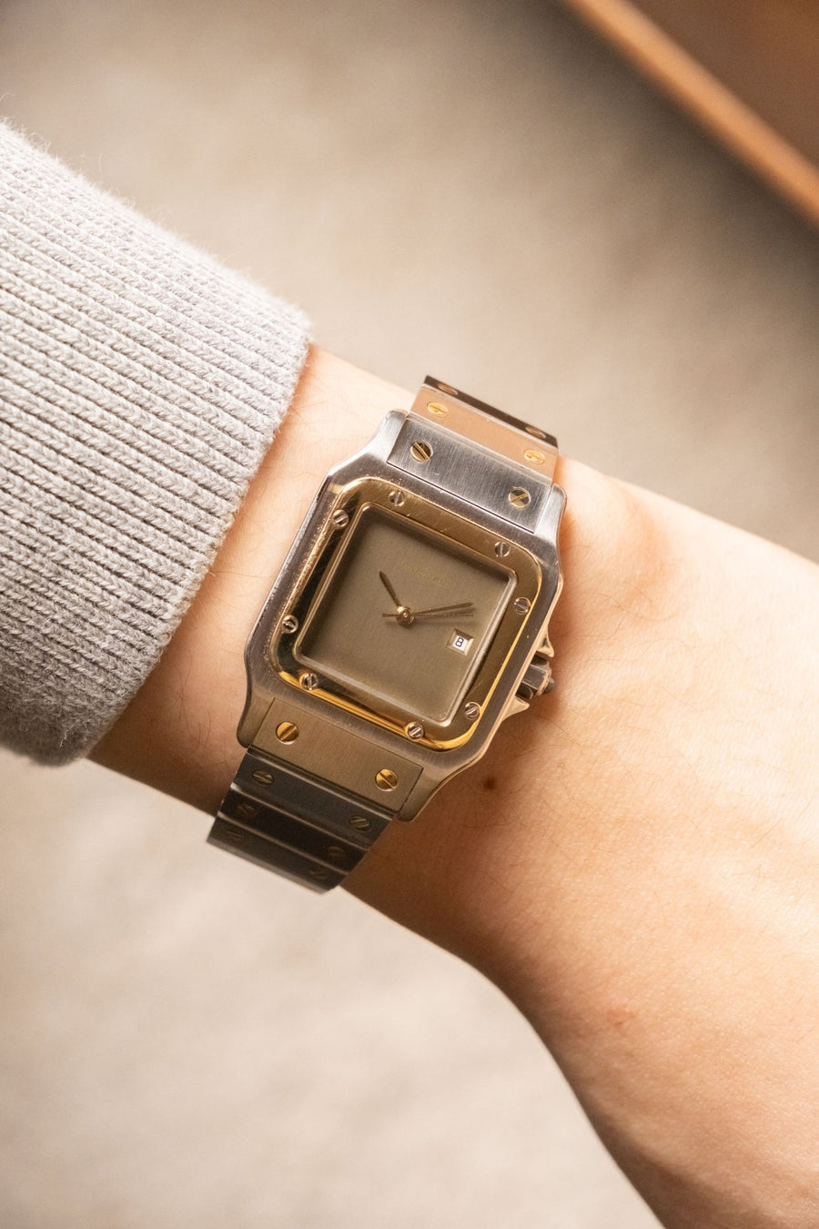 Cartier Santos Carree "Ghost Dial" 2961 - Wristory