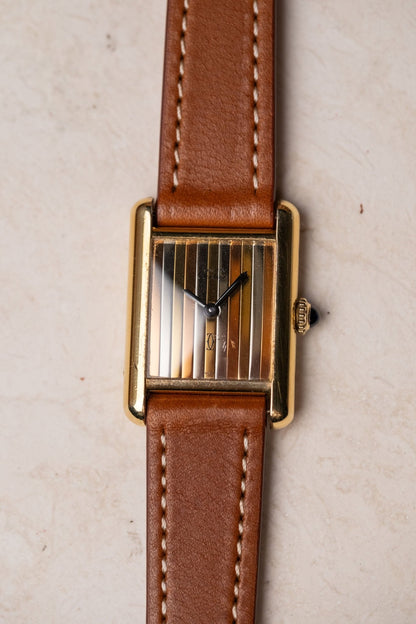 Cartier Tank SM Must De Cartier Trinity Dial - Wristory