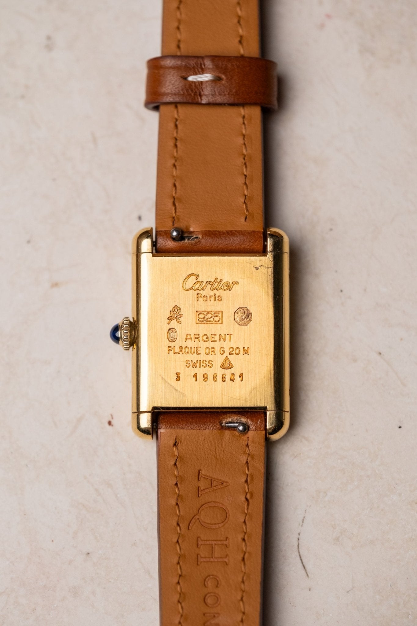 Cartier Tank SM Must De Cartier Trinity Dial - Wristory