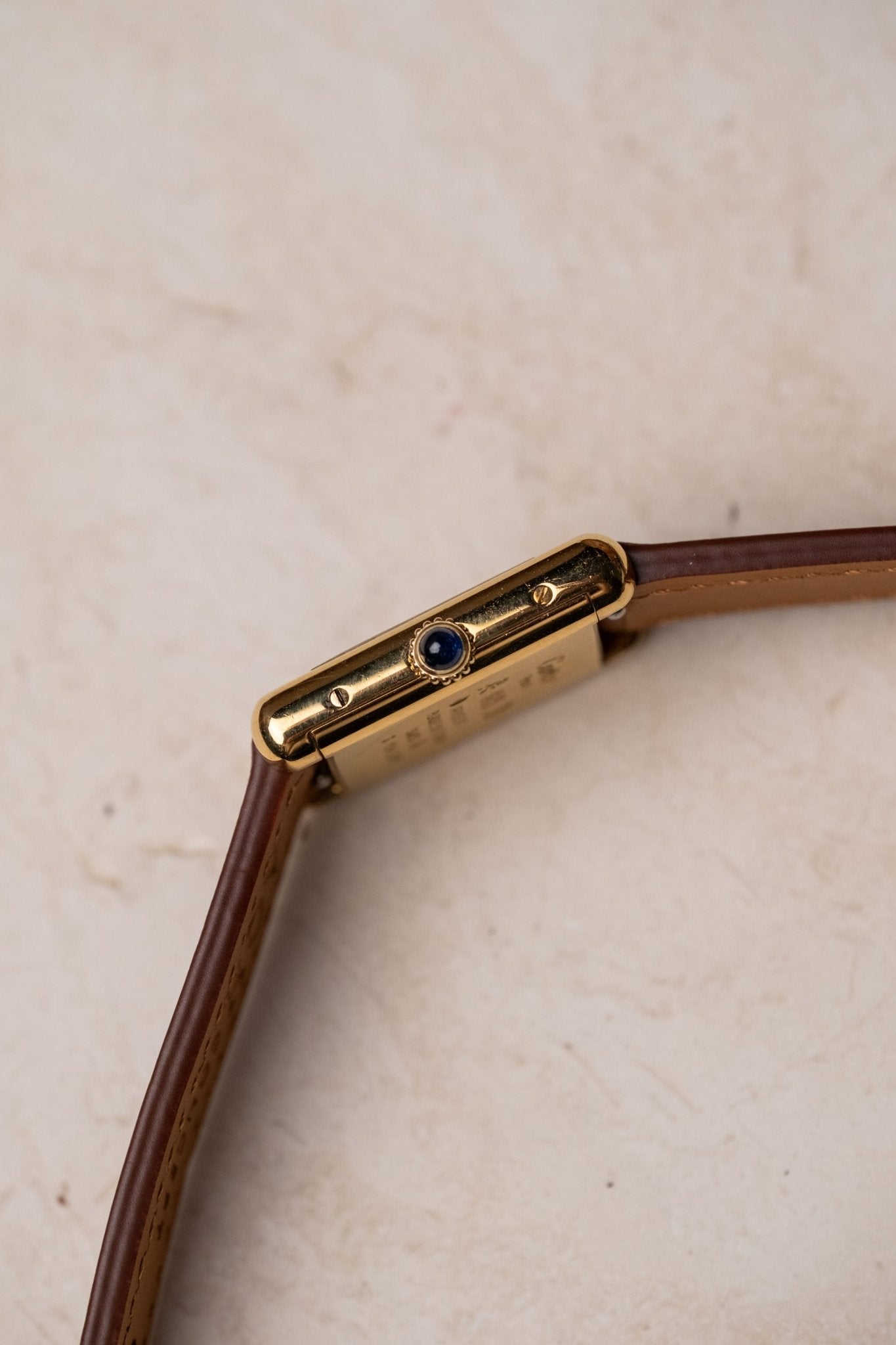 Cartier Tank SM Must De Cartier Trinity Dial - Wristory