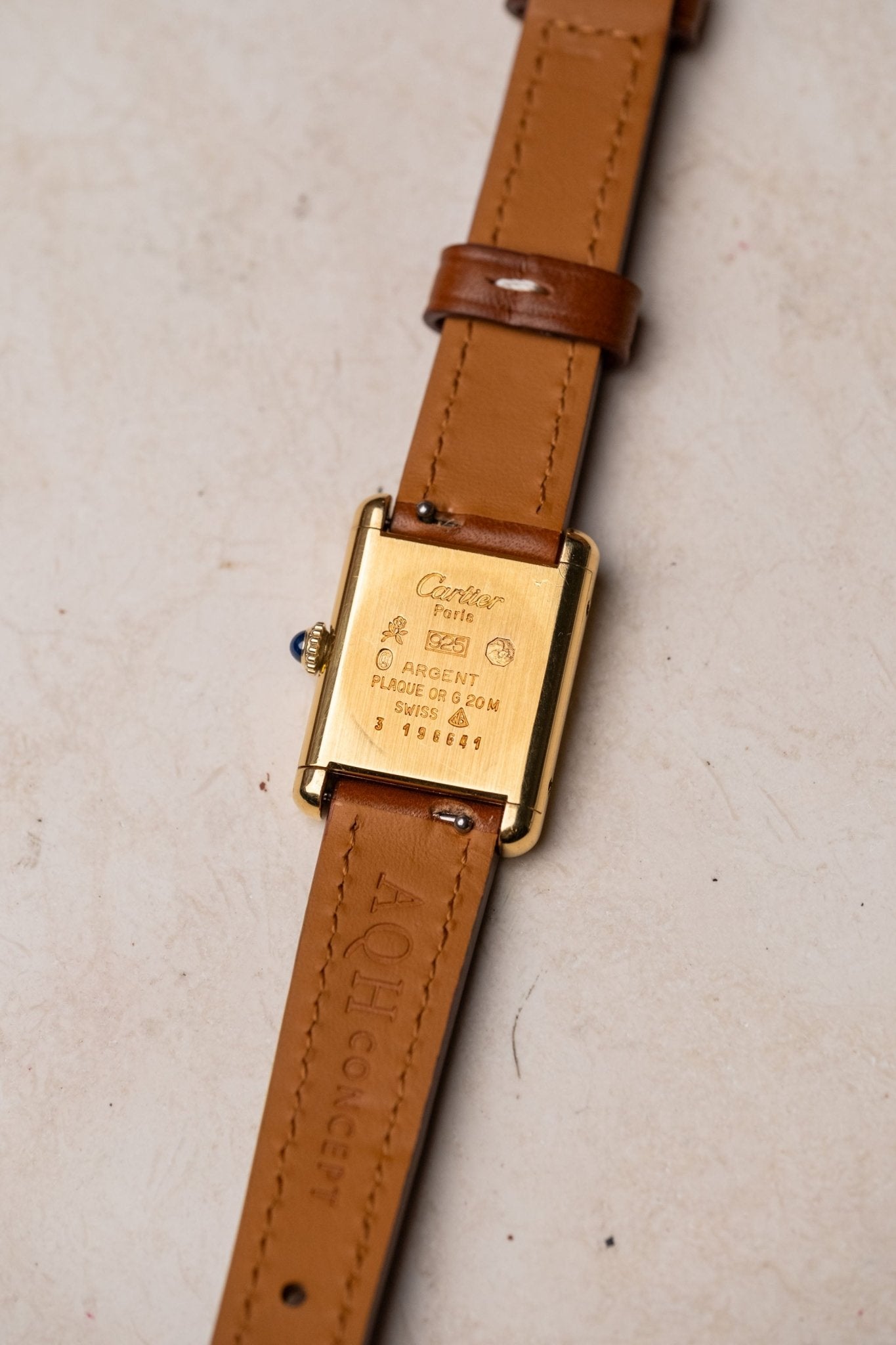 Cartier Tank SM Must De Cartier Trinity Dial - Wristory