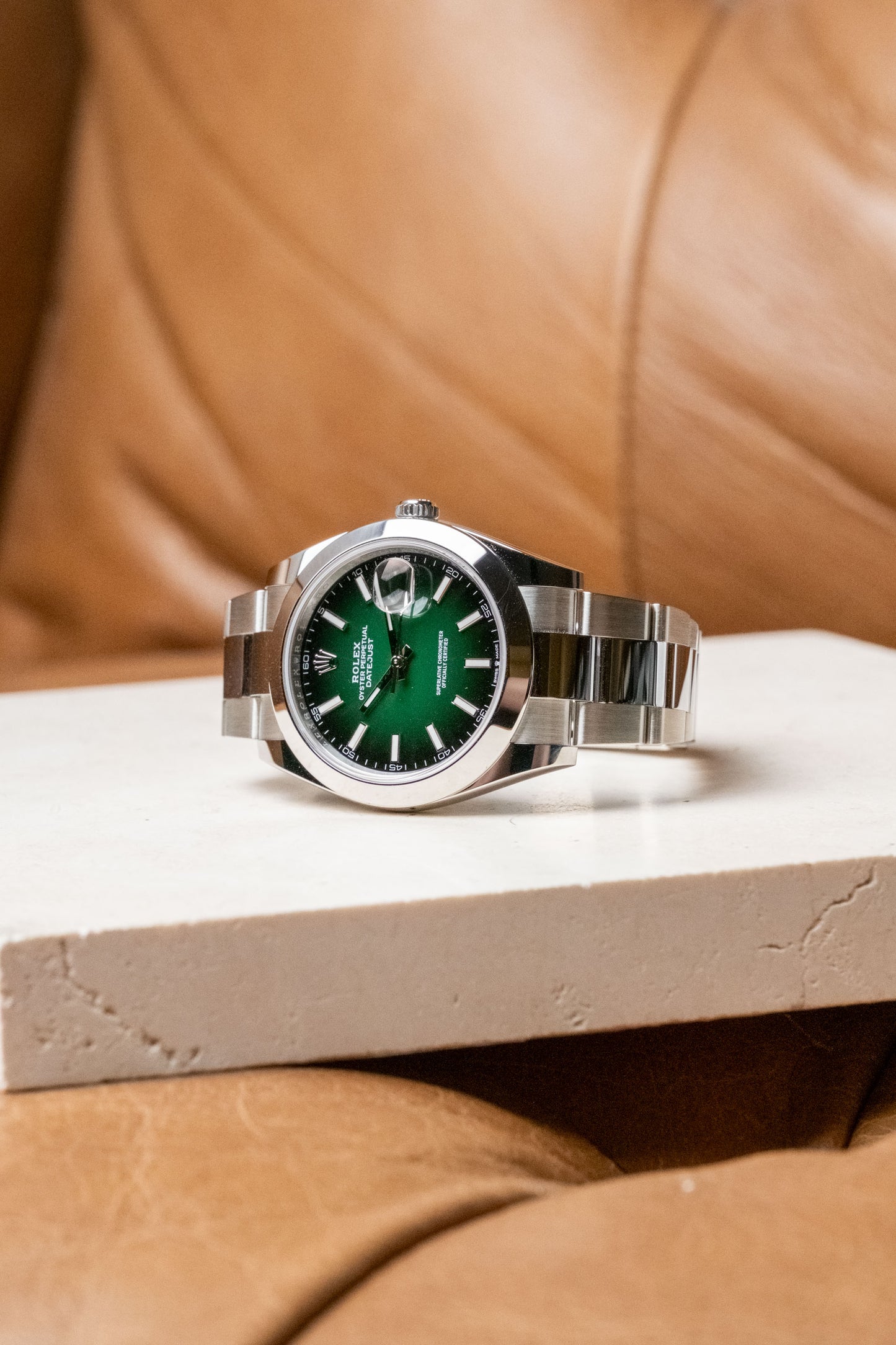 2026 Rolex Datejust 41 Green Ombre 126300 — photo 12