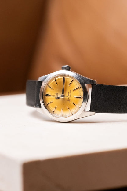 Circa 1960s Tudor Oyster Ref. 7902 Manual - Wind Champagne Dial Serviced - Wristory