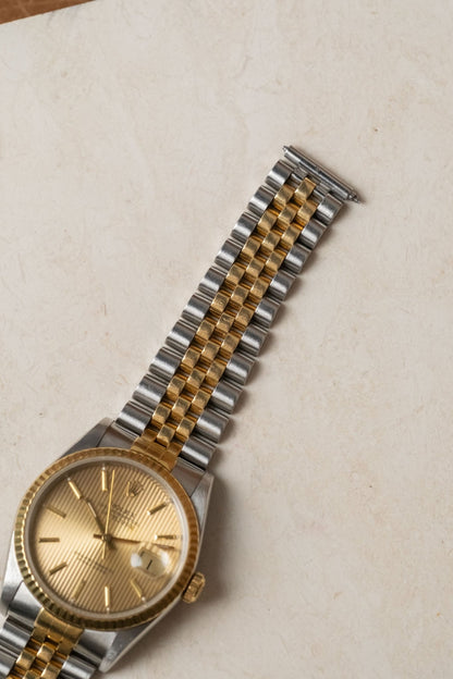 Circa 1990 Rolex Datejust 36 Tapestry Dial Ref. 16233 - Wristory