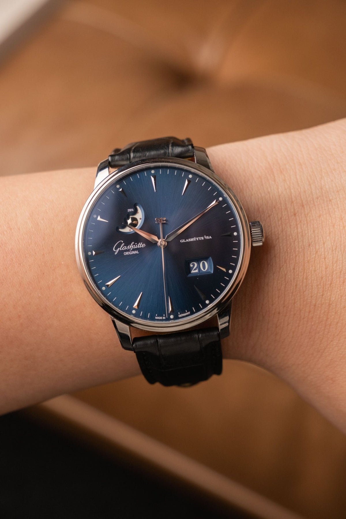 Circa 2018 Glashütte Original Senator Ref. 1-36-04-04-02-30 - Wristory