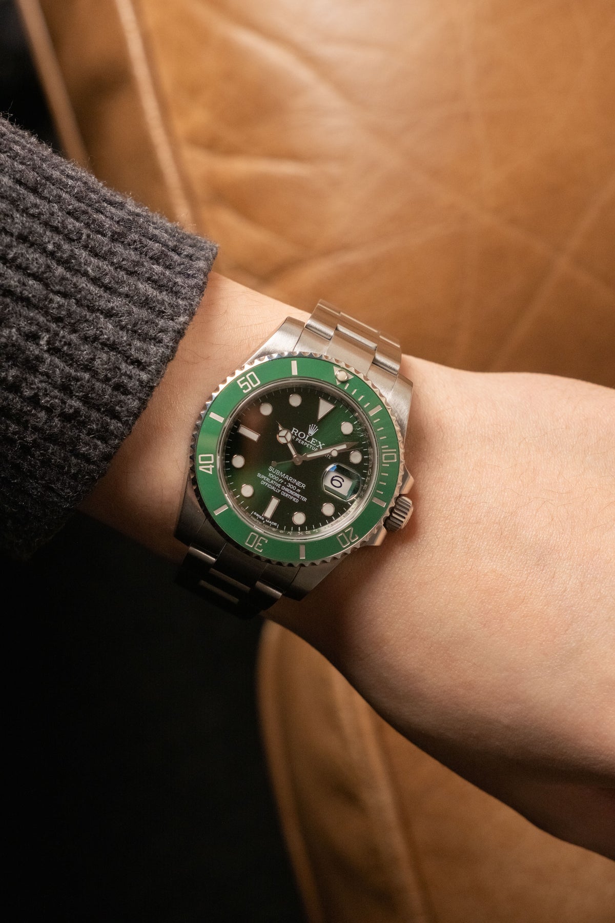 2013 Rolex Submariner Date Hulk Ref. 116610LV — photo 10