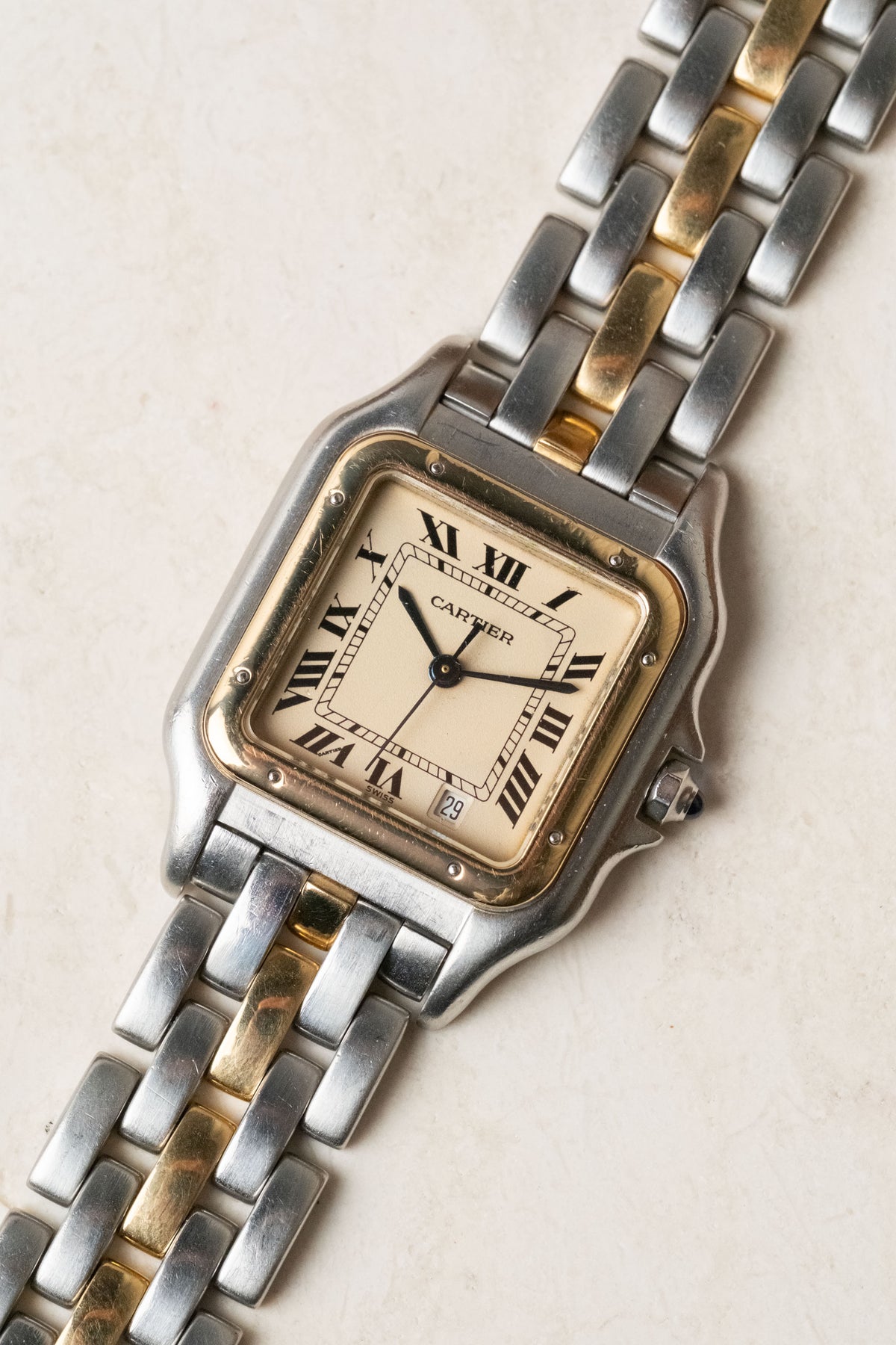 1990s Cartier Panthère Midsize Two Tone Ref. 83949 — photo 12