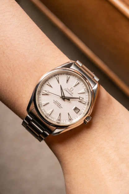 Omega Aqua Terra Silver Teak 231.10.42.21.02.001 — photo 12