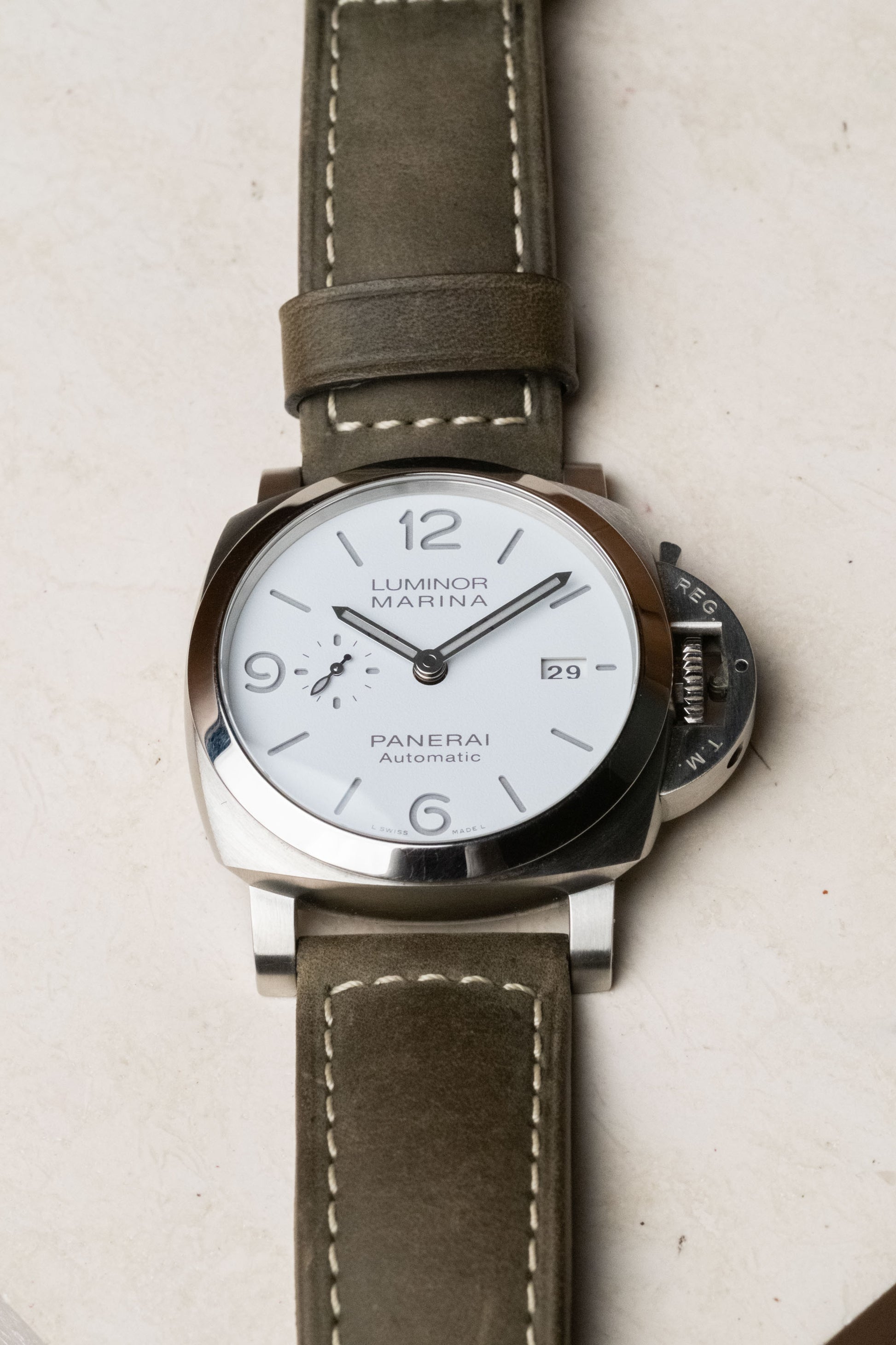 2022 Officine Panerai Luminor 1950 "White Knight" Ref. PAM01314 — photo 5