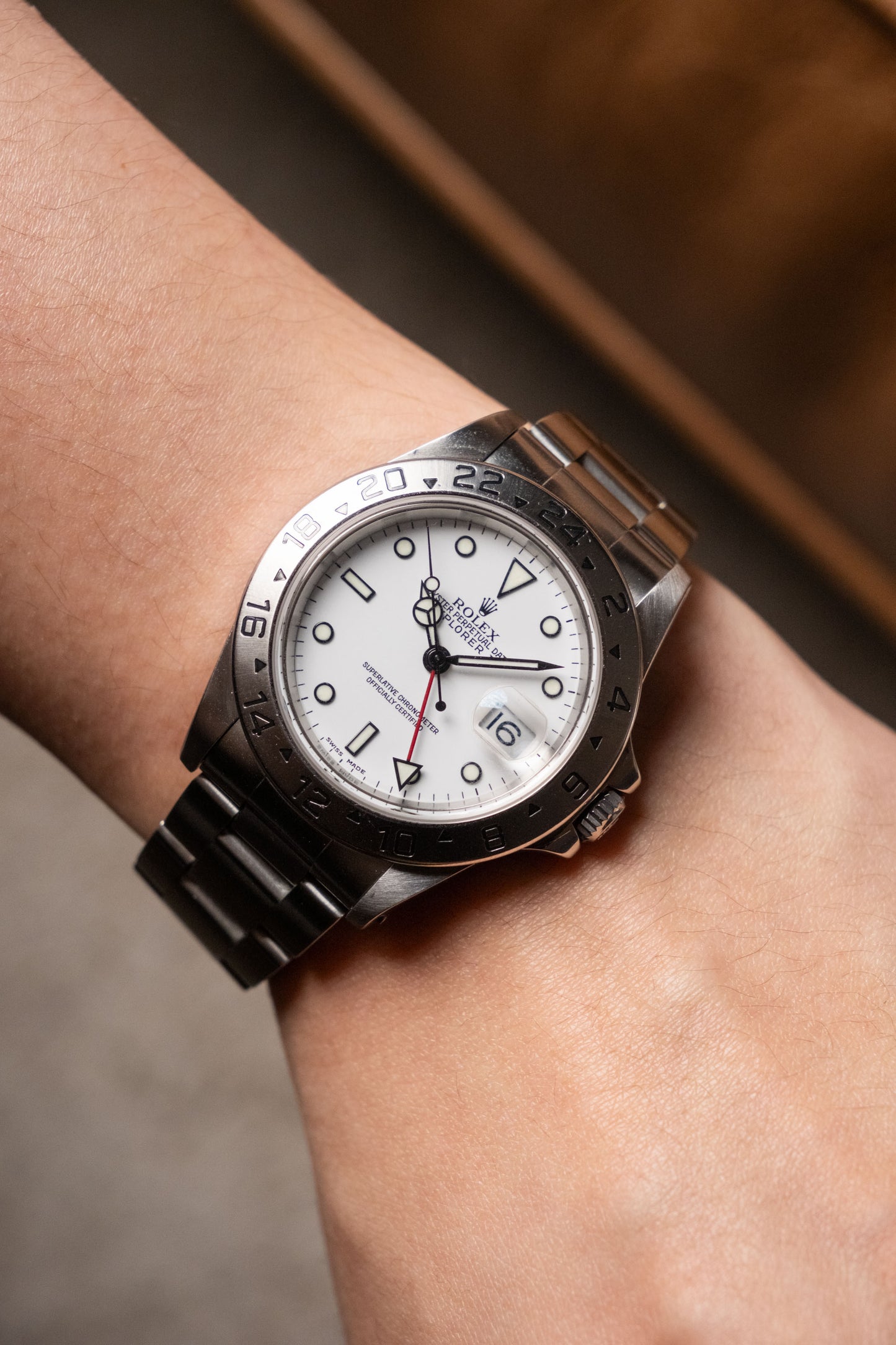1999 Rolex Explorer II 16570 — photo 13