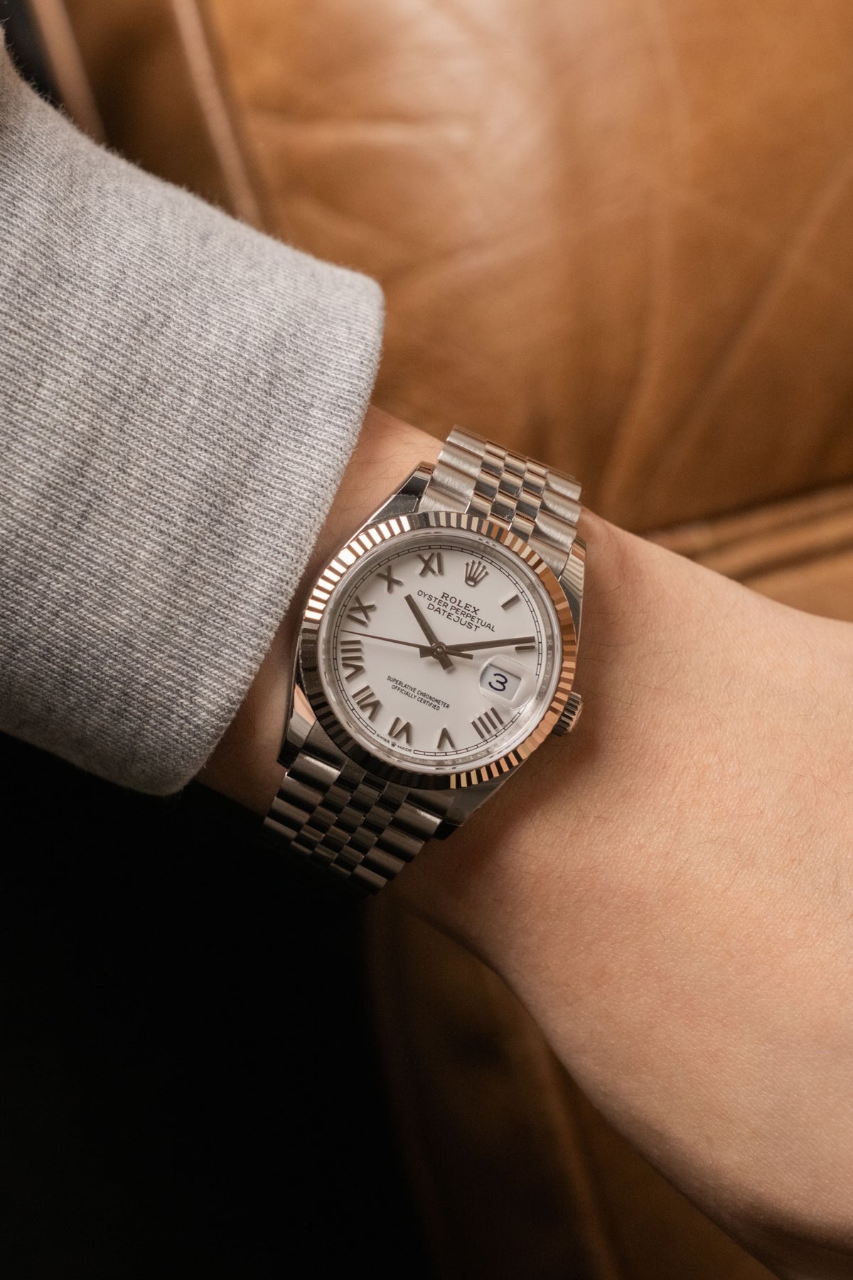 2026 Rolex Datejust 36 White Roman Ref. 126234 — photo 10