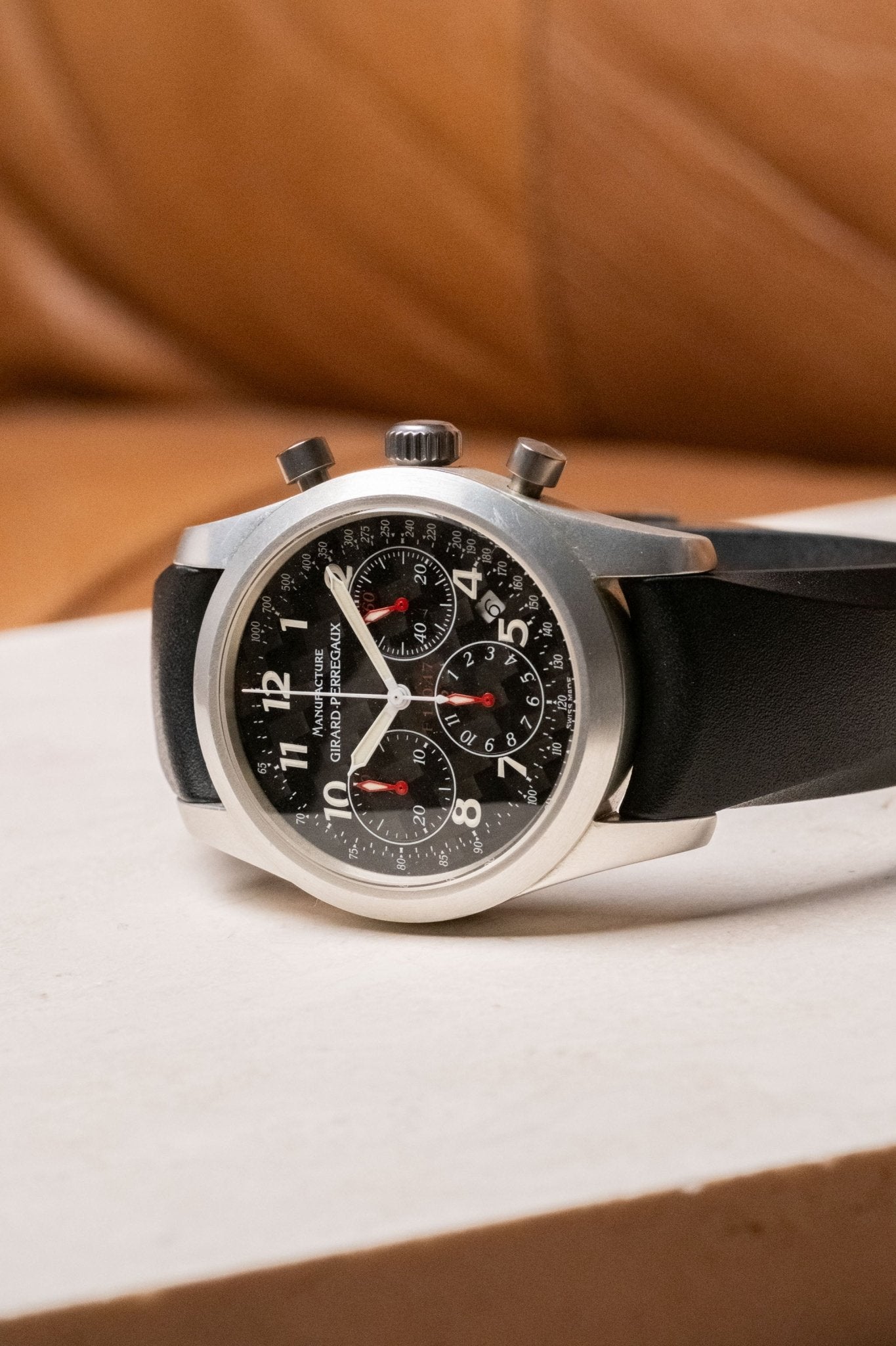 Girard-Perregaux Ferrari Chronograph “F1 047” 4955 pre-owned watch Wristory Melbourne