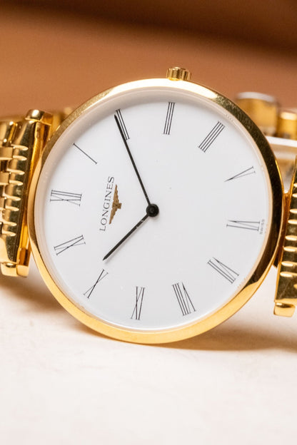 Longines La Grande Classique L4.635.2 dial detail close-up
