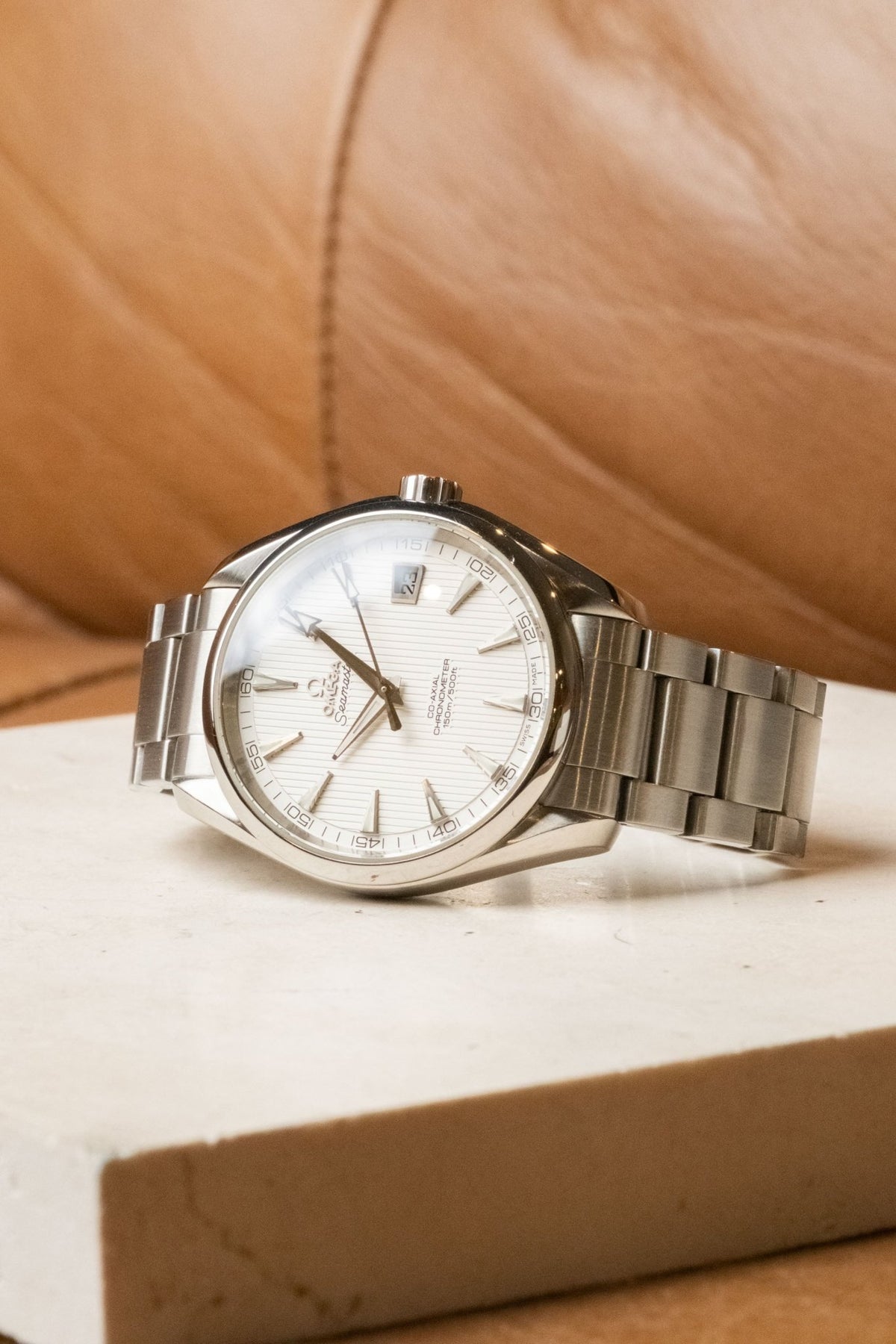 Omega Aqua Terra Silver Teak Ref. 231.10.42.21.02.001 - Wristory