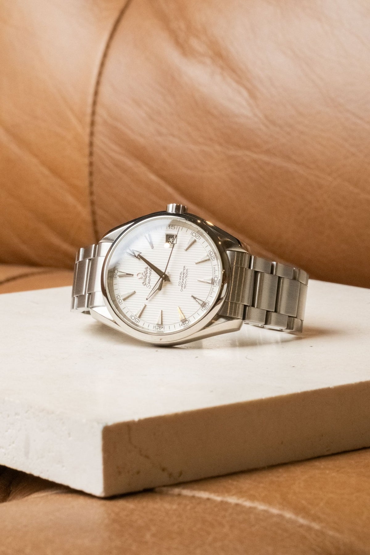Omega Aqua Terra Silver Teak Ref. 231.10.42.21.02.001 - Wristory