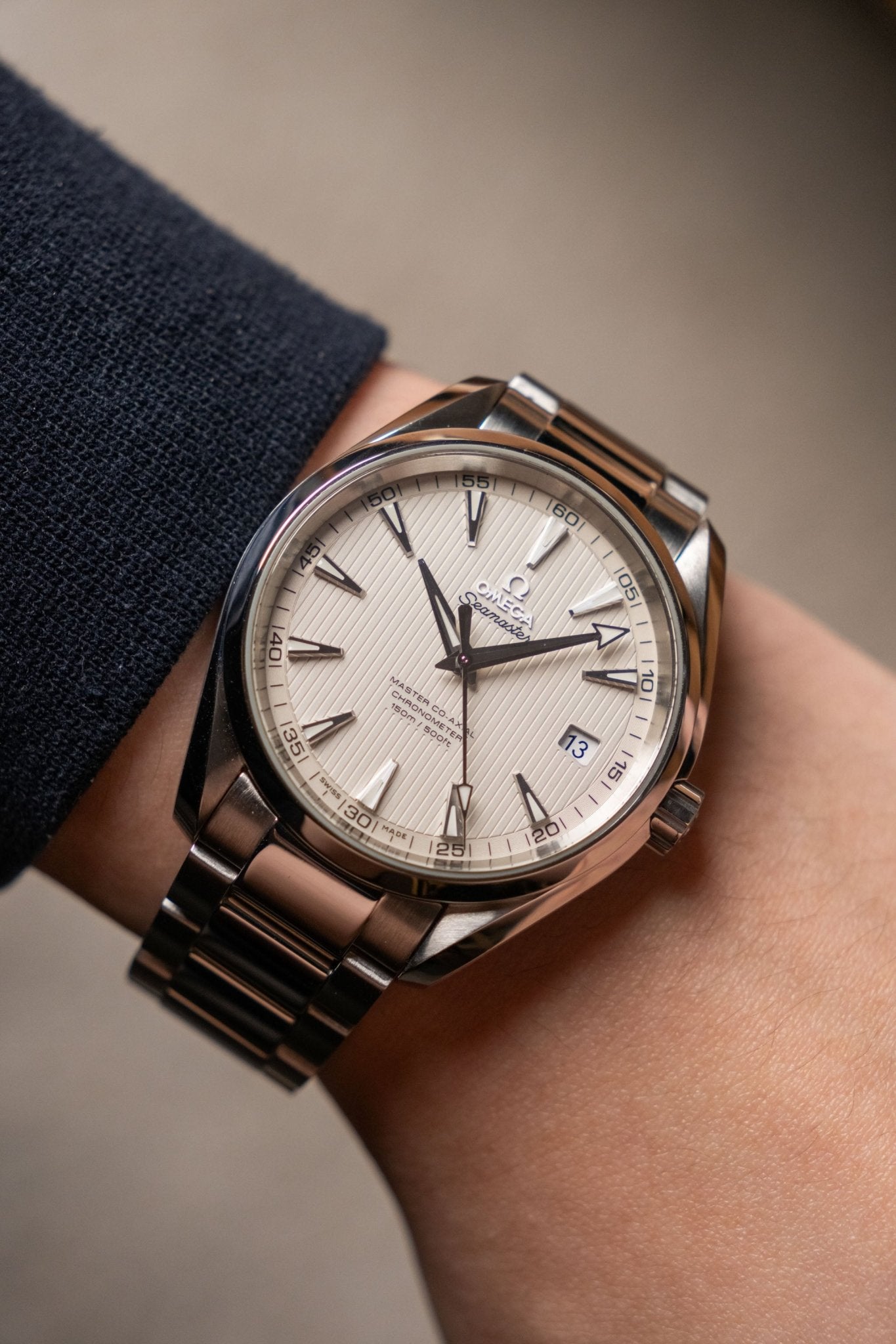 Omega Aqua Terra Silver Teak Ref. 231.10.42.21.02.003 - Wristory