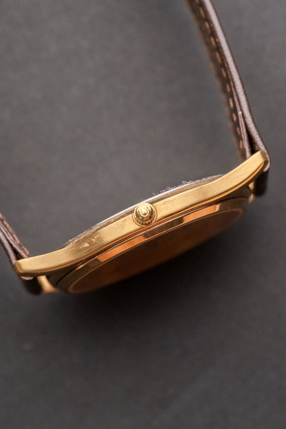 1980s OMEGA Seamaster Brest Quartz Date 6178227 case profile side view