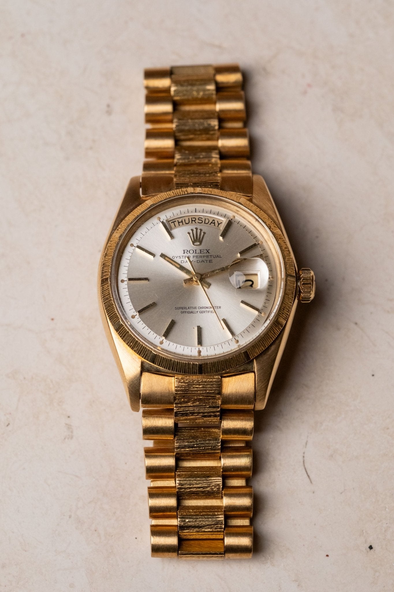 Rolex Day - Date 36 Bark Ref. 1807 - Wristory
