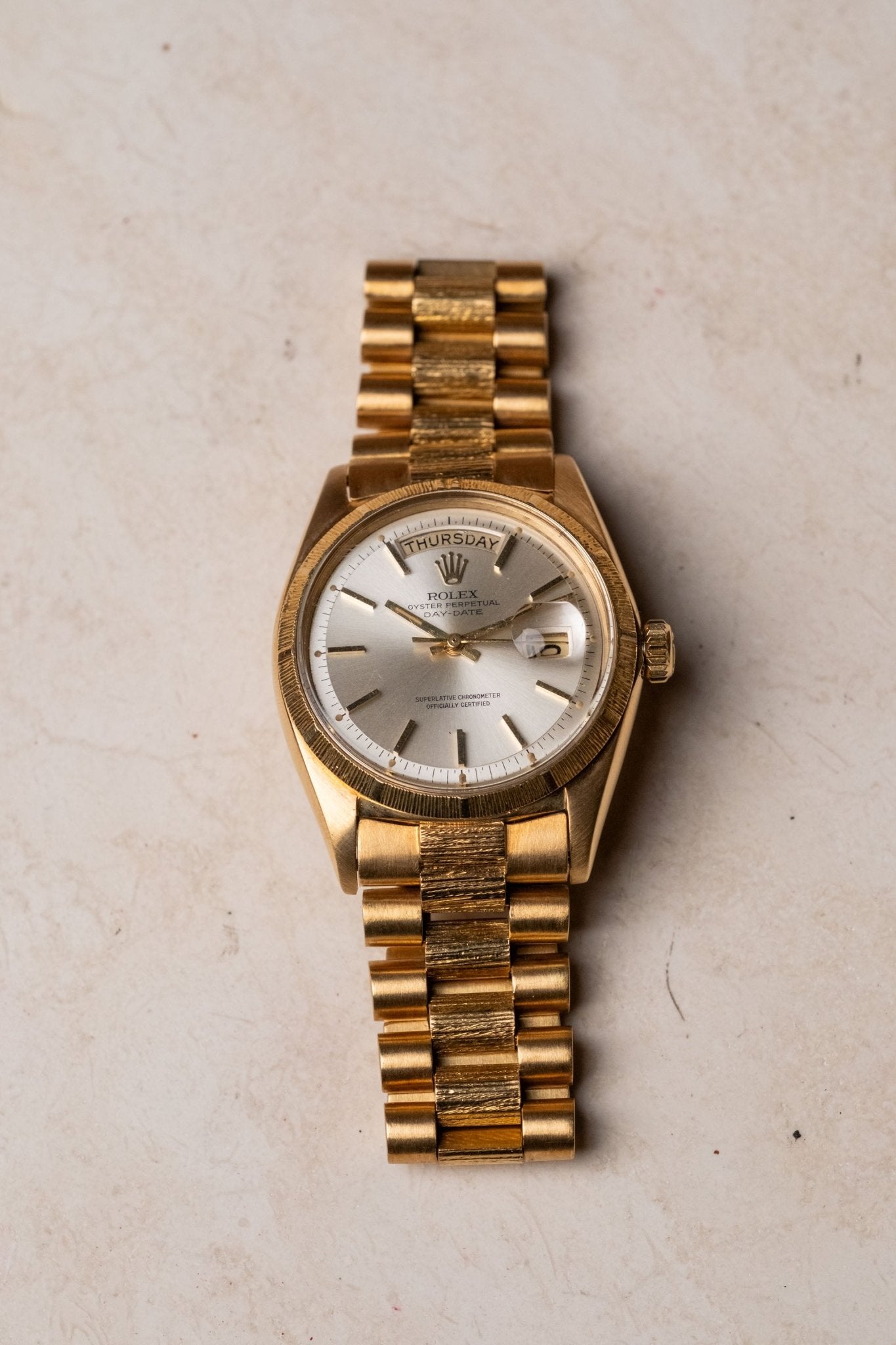 Rolex Day - Date 36 Bark Ref. 1807 - Wristory