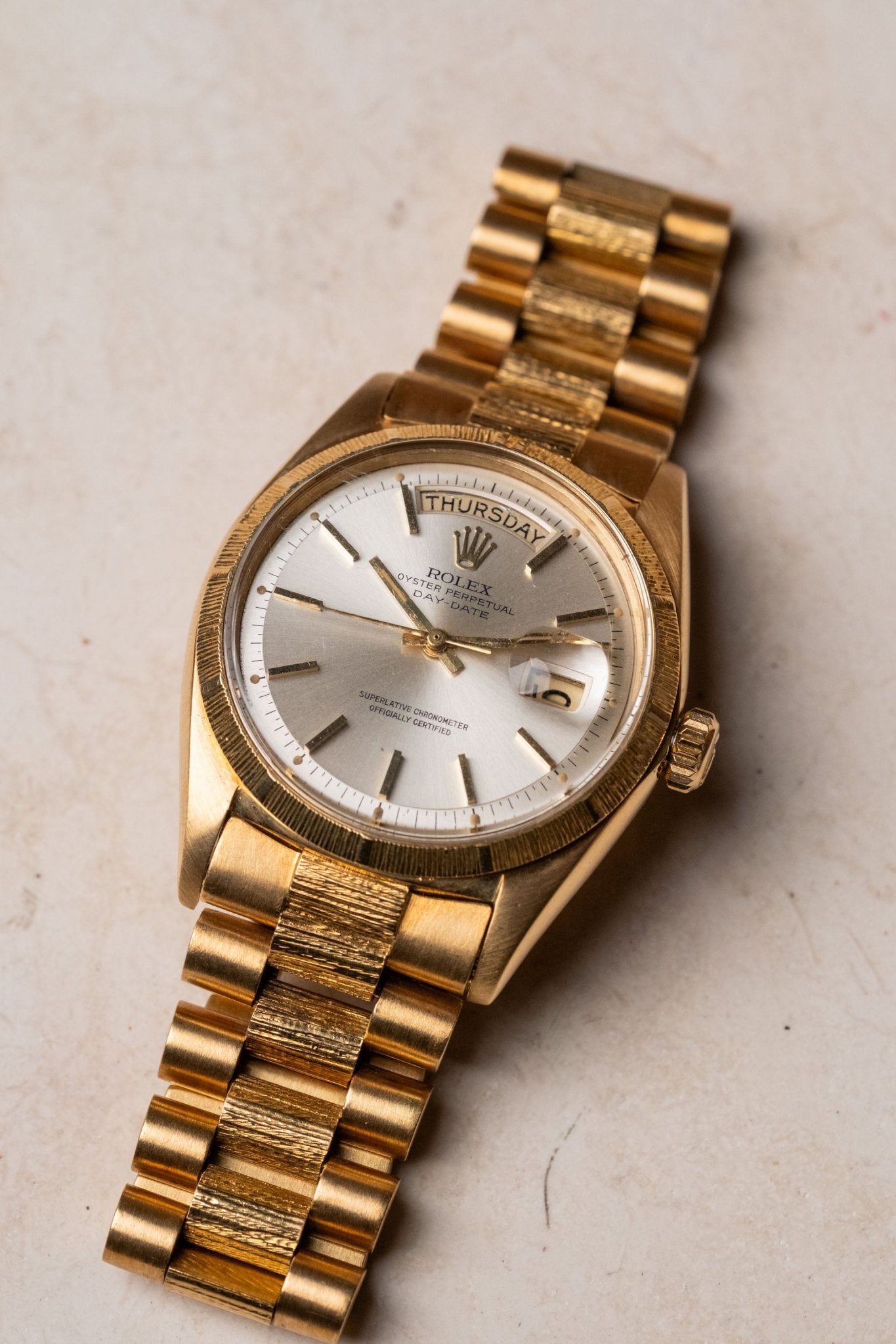 Rolex Day - Date 36 Bark Ref. 1807 - Wristory