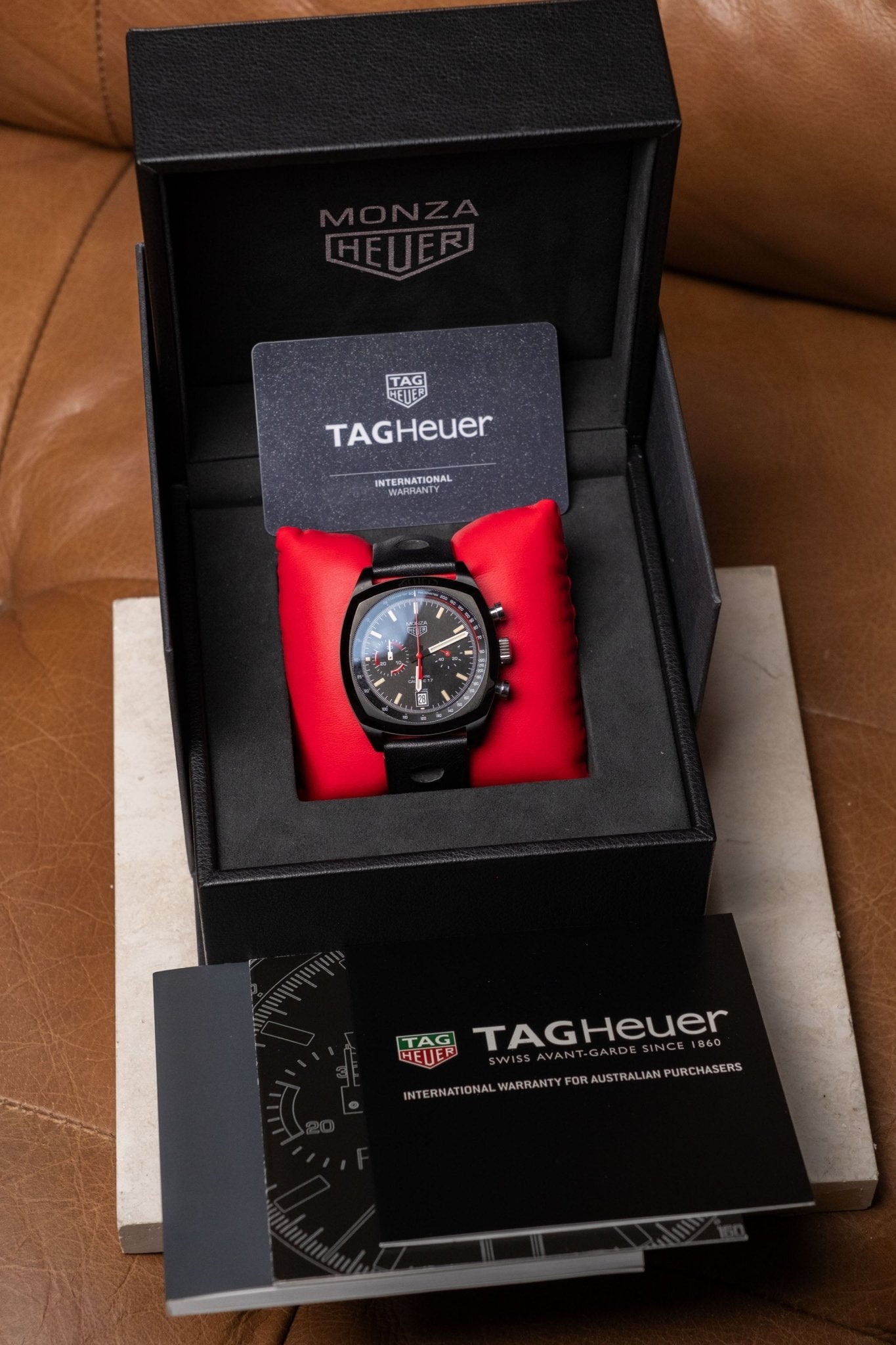 TAG Heuer Monza 40th Anniversary Chronograph Automatic Calibre 17 CR2080.FC6375 full set box and papers