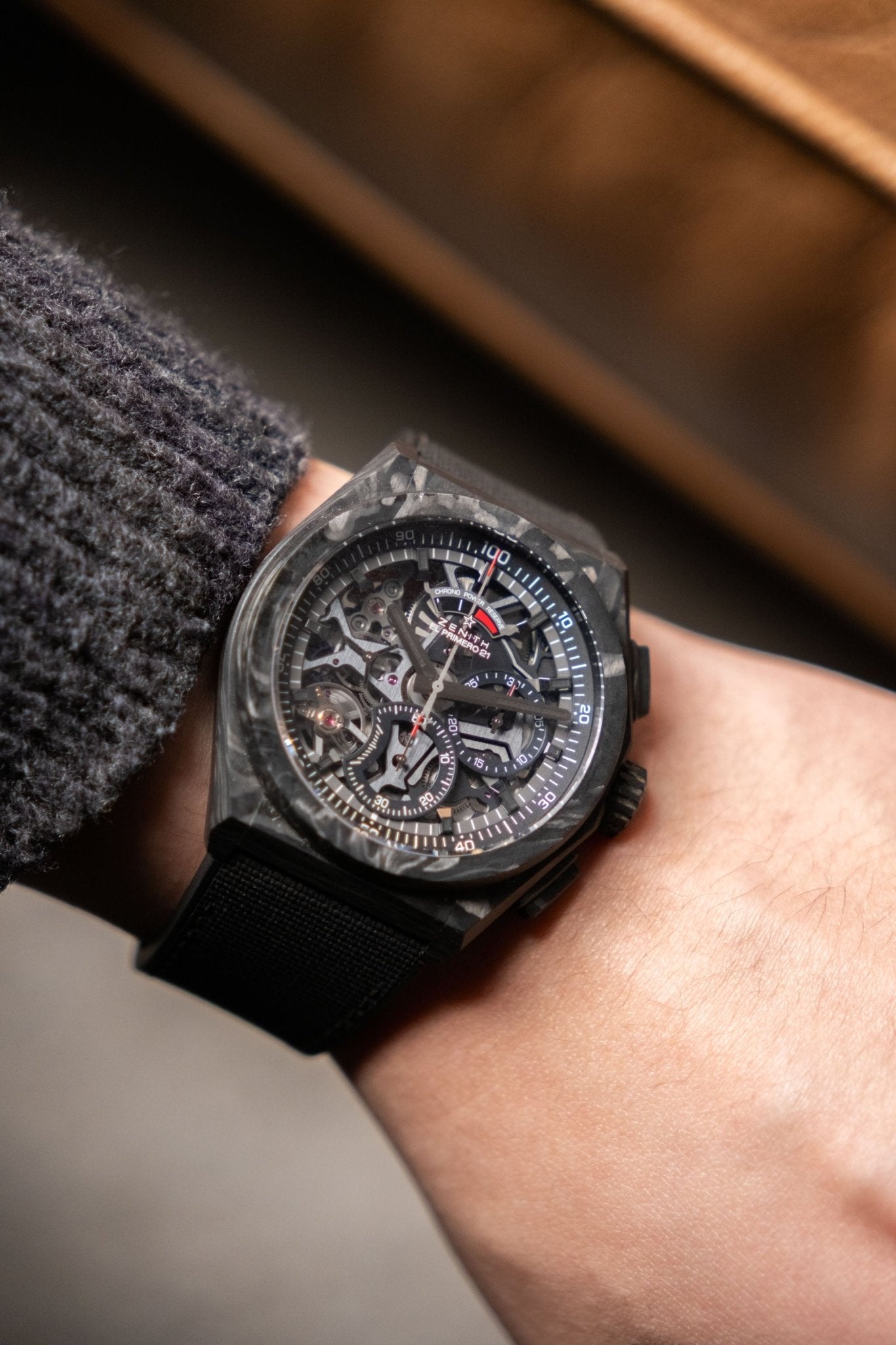 Zenith Defy El Primero Chrono Skeleton 44mm Ref. 10.9000.9004/96.R921 - Wristory