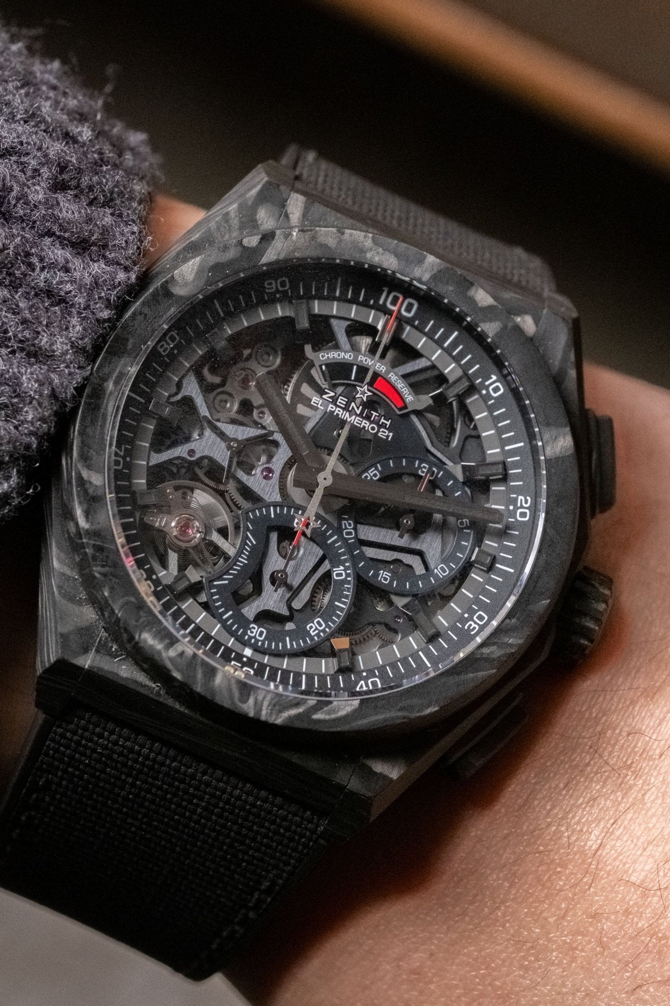 Zenith Defy El Primero Chrono Skeleton 44mm Ref. 10.9000.9004/96.R921 - Wristory