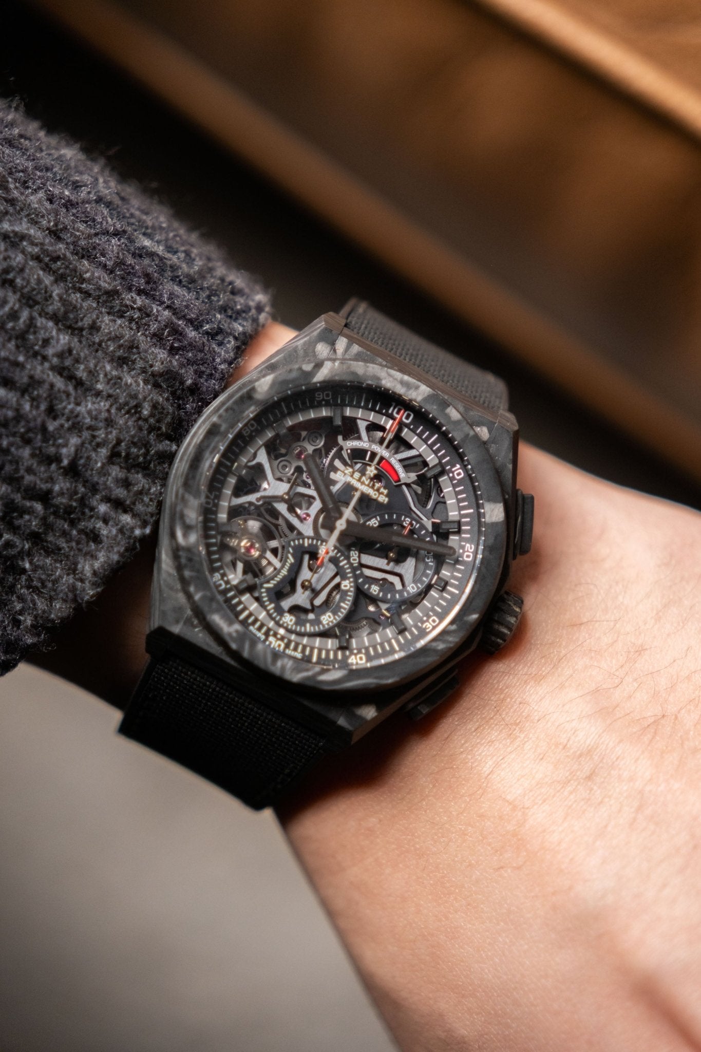 Zenith Defy El Primero Chrono Skeleton 44mm Ref. 10.9000.9004/96.R921 - Wristory